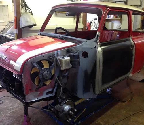 Colin The Mini Cooper Restoration