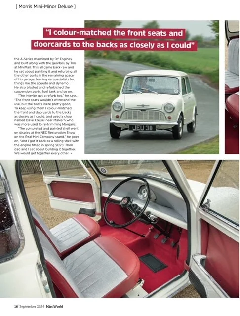 A concours-quality MK1 that's been causing quite a stir in the Mini world
