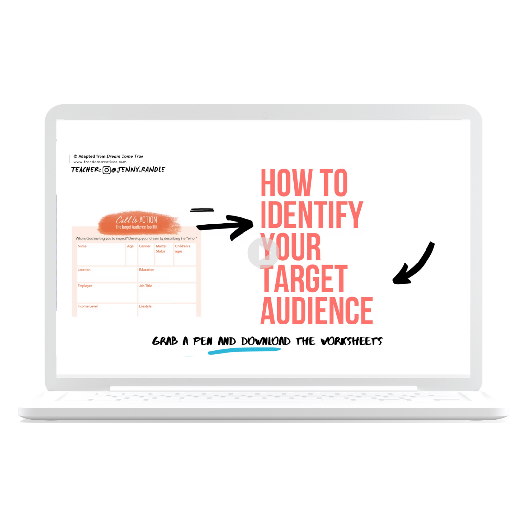 How to Identify Your Target Audience + Toolkit (Copy) (Copy)