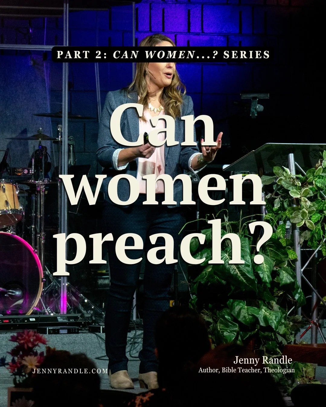 Part 2: Can women preach?

I was standing on a church stage, proclaiming the glory of God to a room full of people from every walk of life. I didn&rsquo;t know how my words would land, but I knew my assignment was simple: proclaim the truth of God an