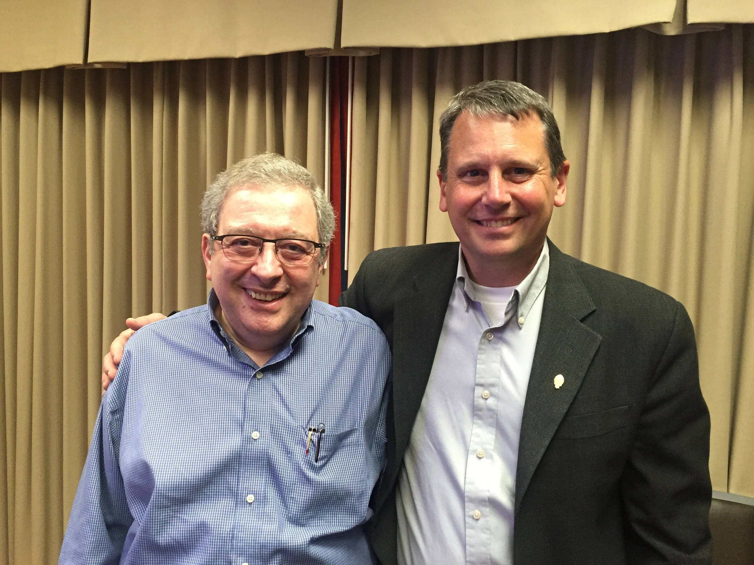 May 2016 Seminar Speaker & President Emeritus