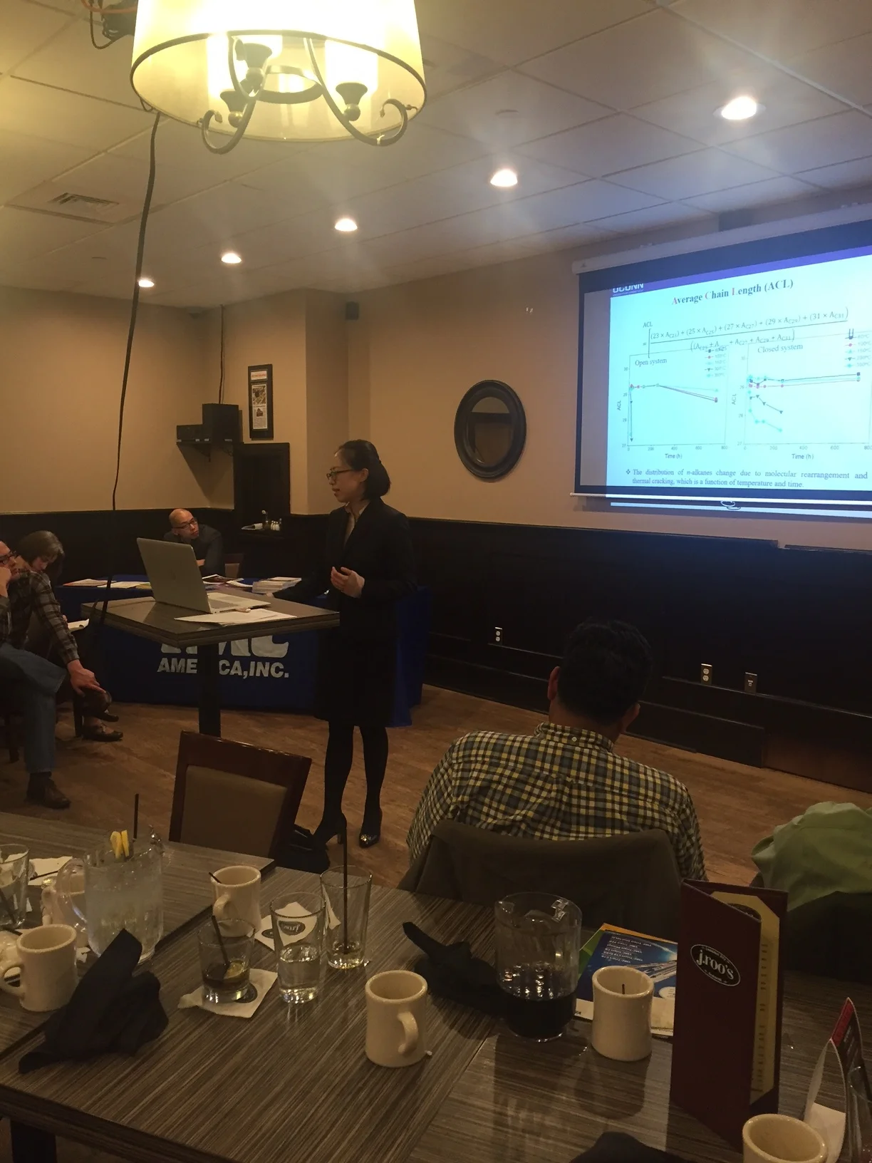  Graduate Student Speaker - Chaoran Wng - UCONN - Advisor Dr. Michael Hren 