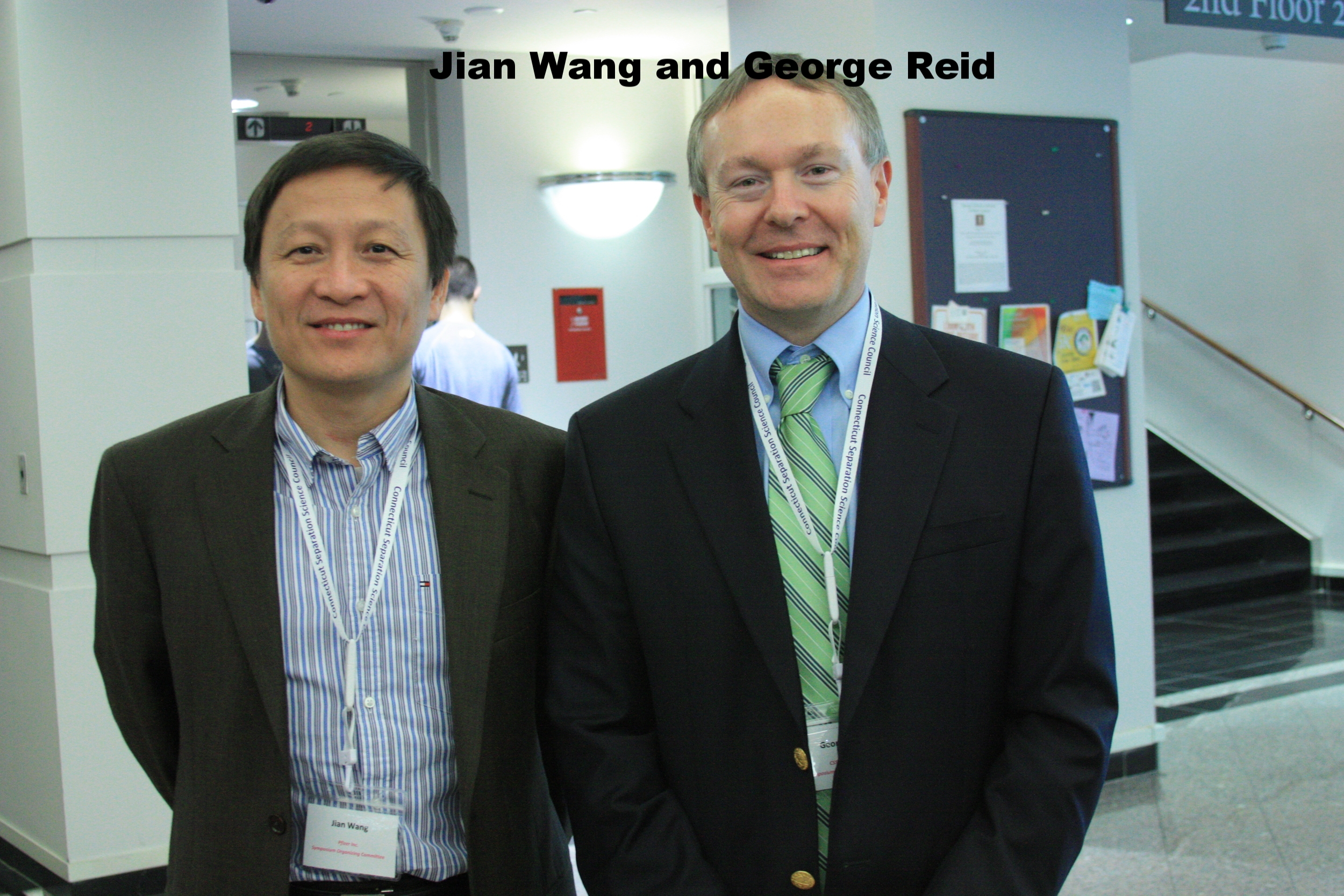 Jian Wang (BOD) and George Reid past president.JPG