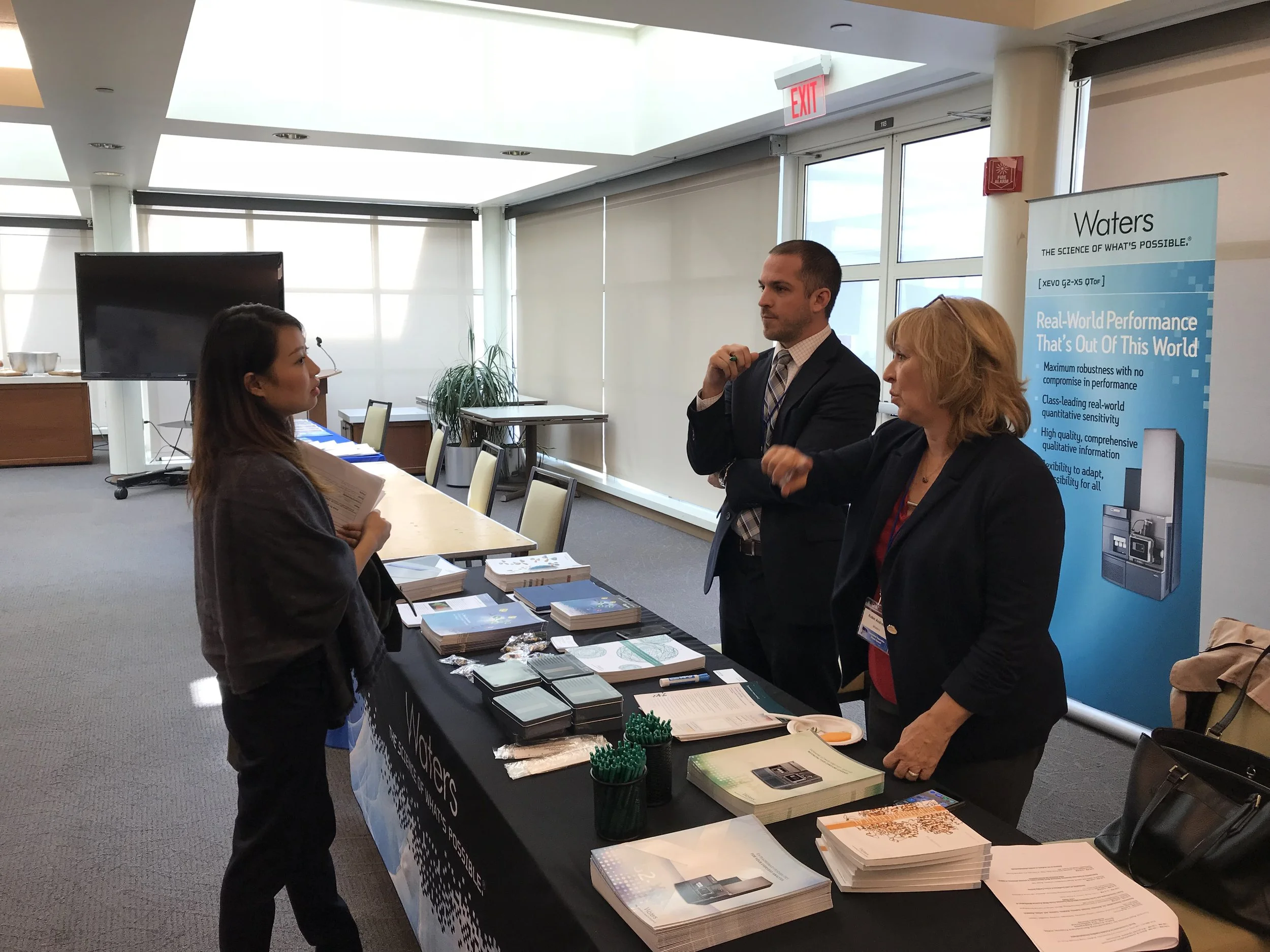 Waters Corp. vendor table exhibit