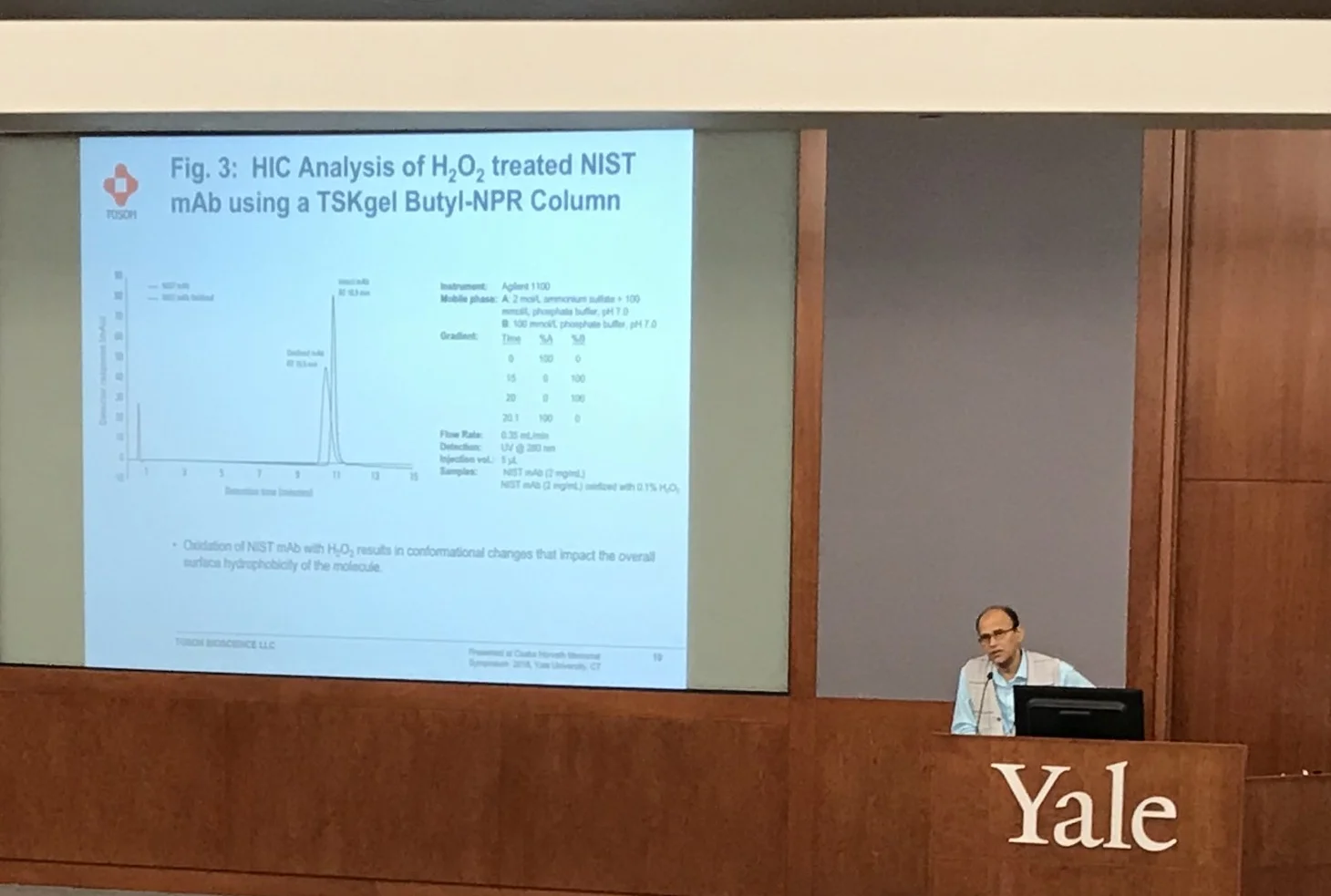 Speaker presentation