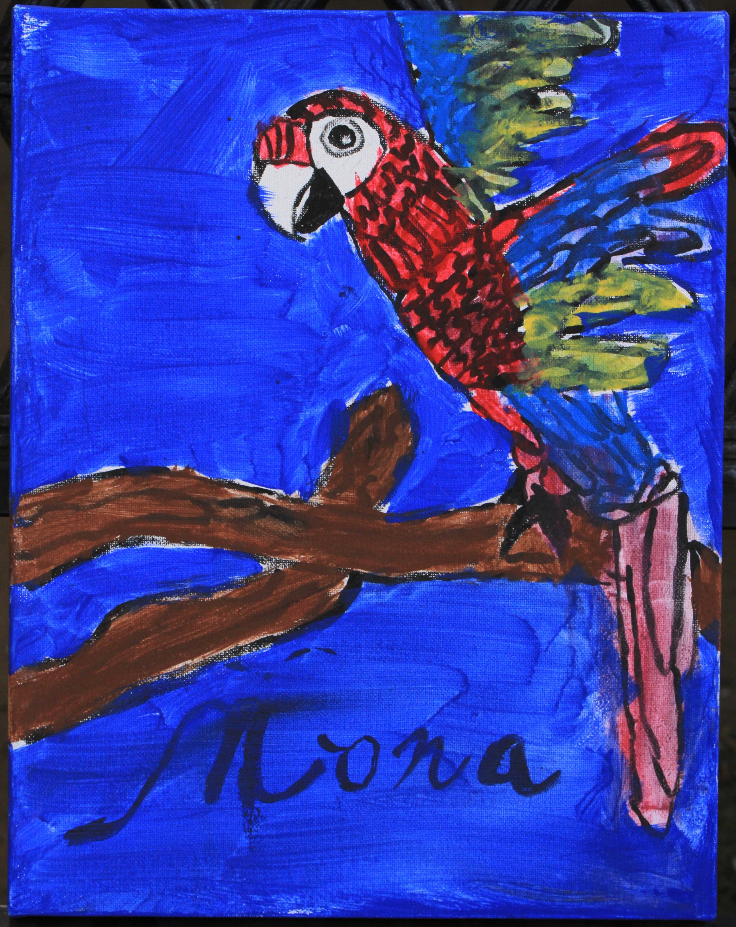 "Mona" by Junior Docent Shelby S.