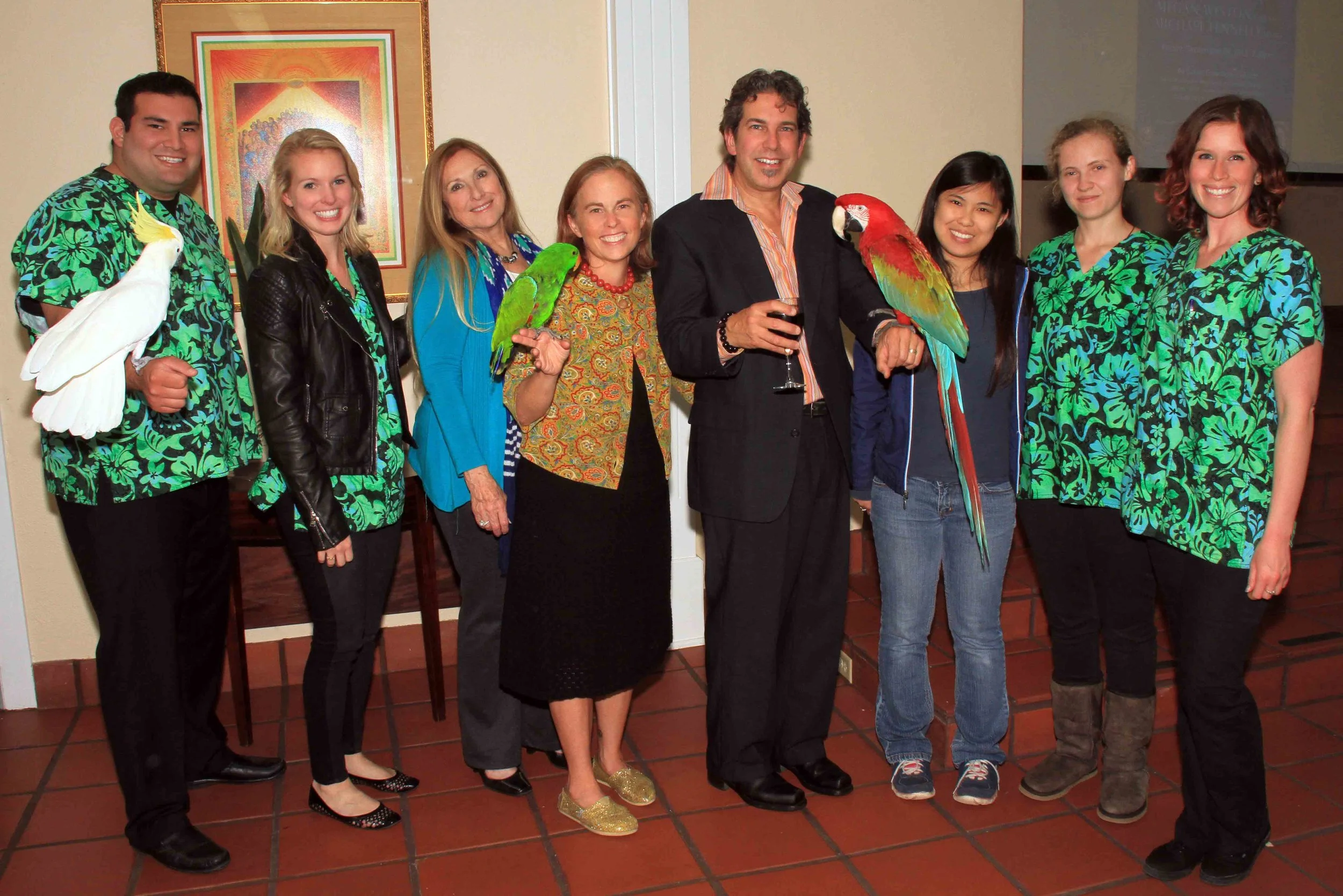 Free Flight Staff with Bodhi Tree Concerts founders, Diana & Walter DuMelle