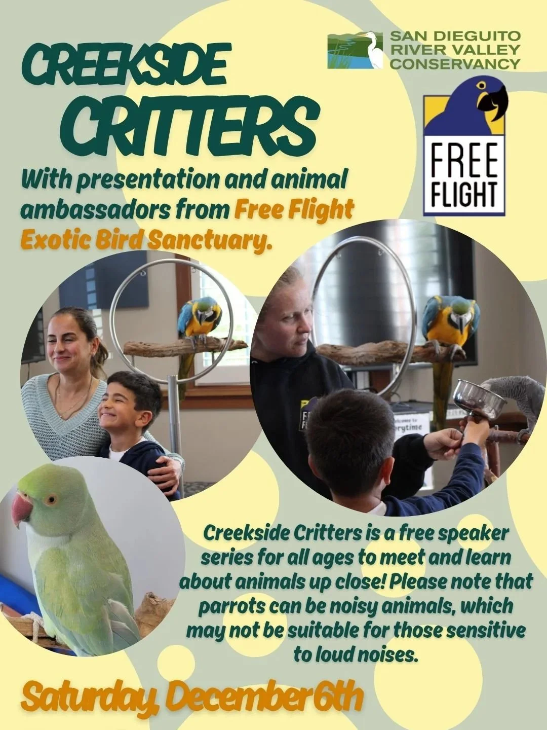 Creekside Critters Talk @ Del Mar Library!