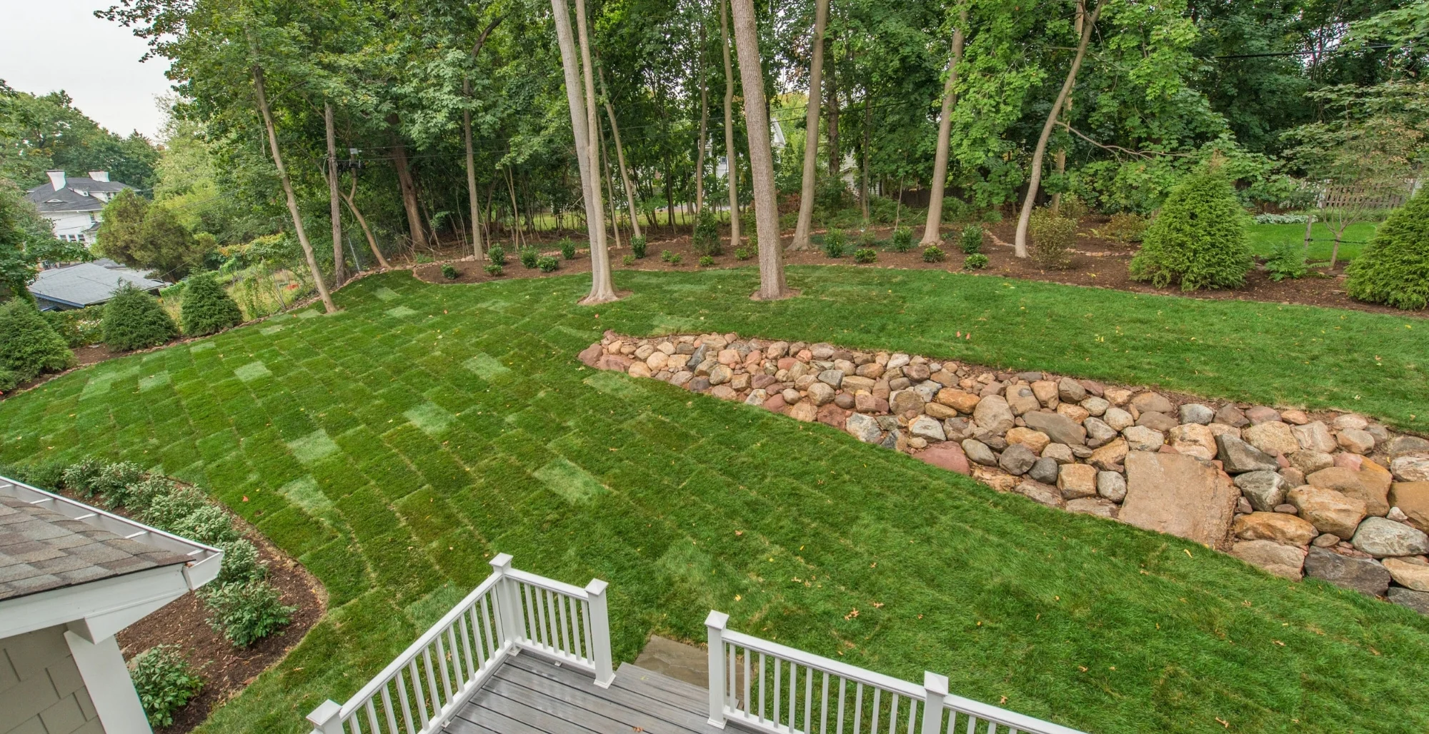 View of the Back Yard of 4 Gates Lane
