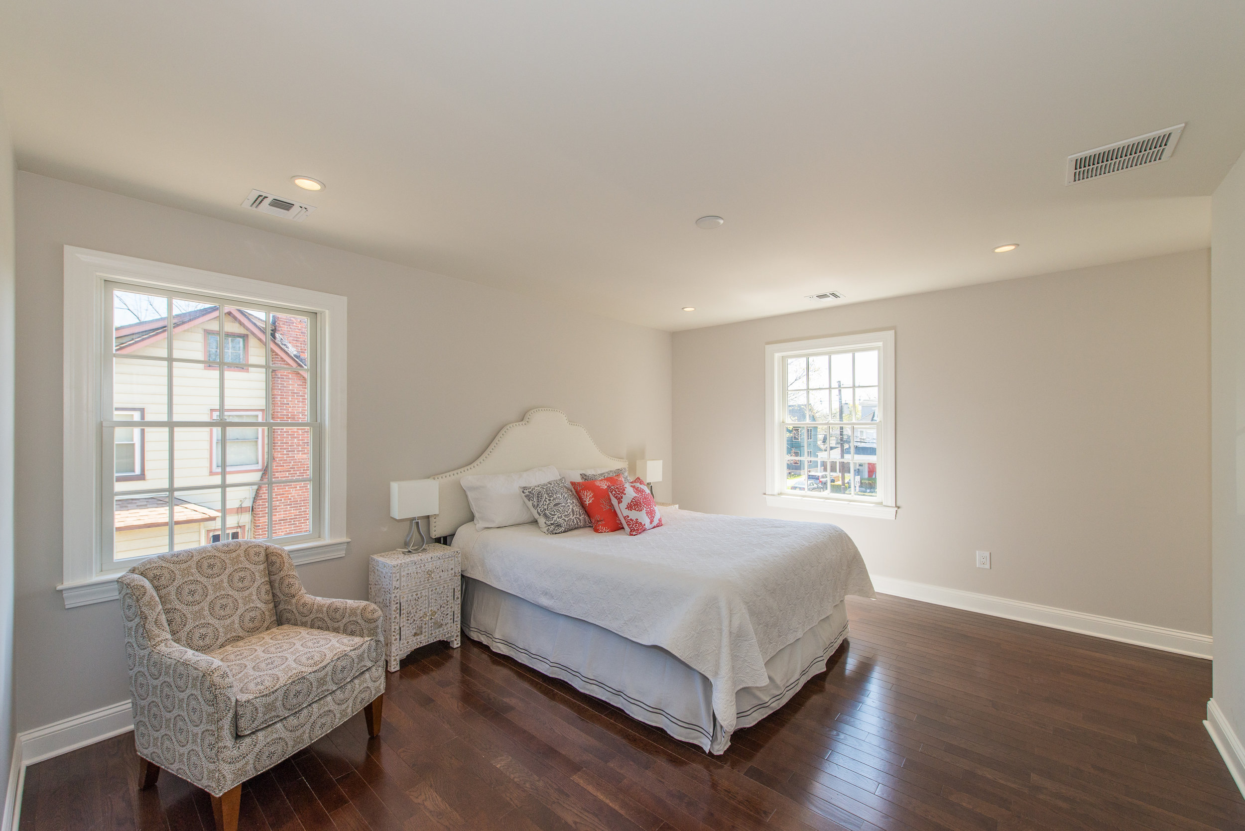 Master Bedroom with walk-in closet/ master bath to the right
