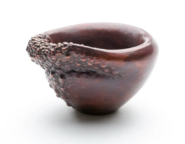 Manifest One - copper vessel, 5.5” x 4.75” x 3.25"