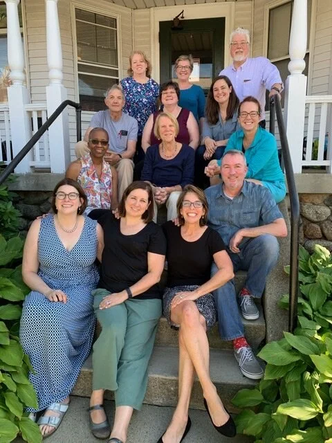 Top Row: Karen Van Voorhis (Co-Chair), Linda Burgoon, Dave Lounsbury 2nd from top: Gary Gaines, Kim Bennet, Kim Parr 3rd from top: Norma Jaynes, Kathy Scott-White, Julie Conlin Bottom Row: Sarah Wall-Randell, Alisa Skatrud (Co-Chair), Betsy Komjathy, Bryan York Missing from photo: Alexy Boudreau, who is pictured on Vestry page