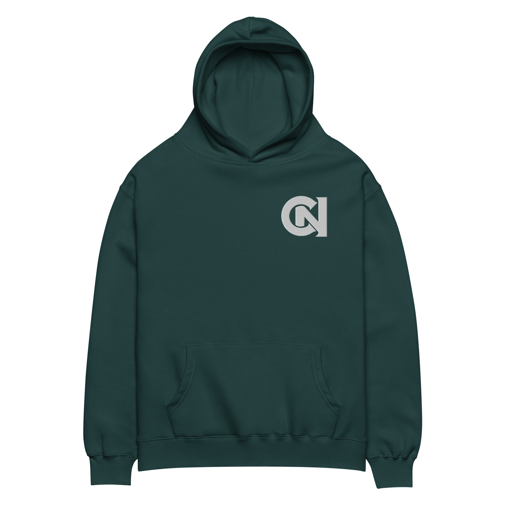 unisex-oversized-hoodie-pine-green-front-67924f1ff2b9d.png
