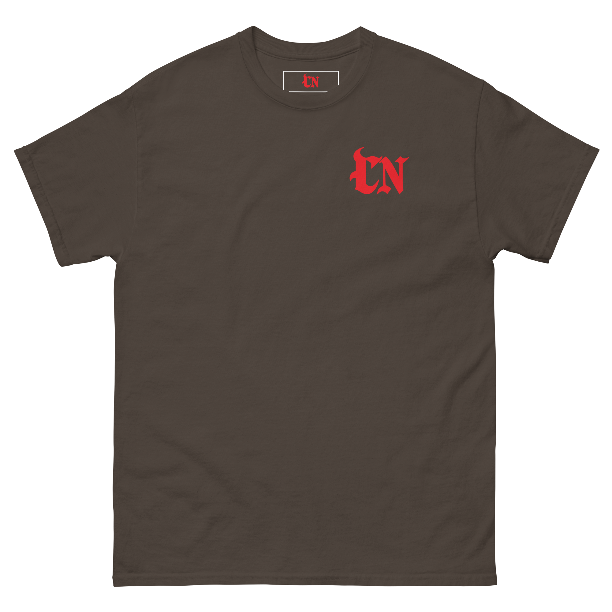 unisex-classic-tee-dark-chocolate-front-698dee6b86604.png