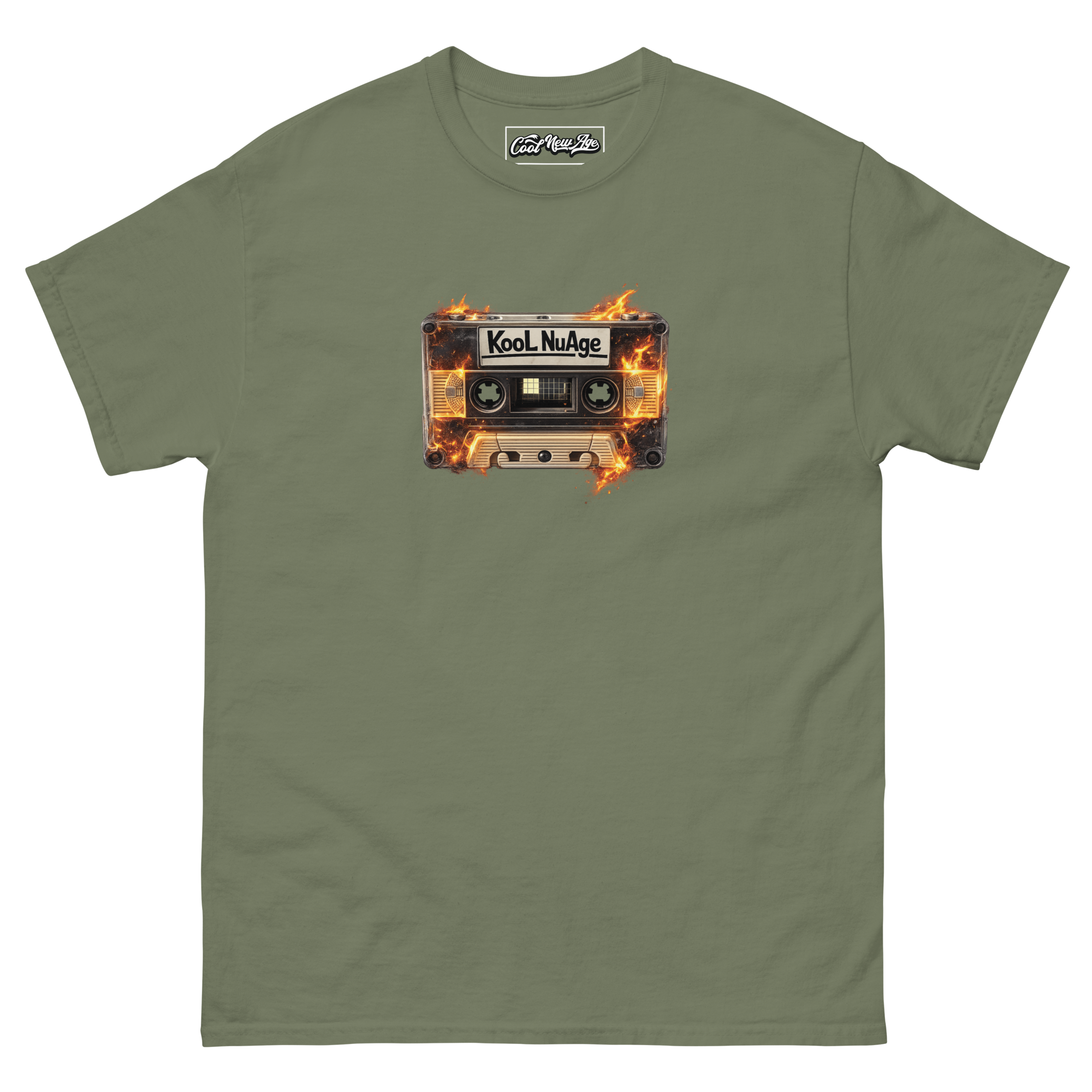 unisex-classic-tee-military-green-front-6994e0a2c5d85.png