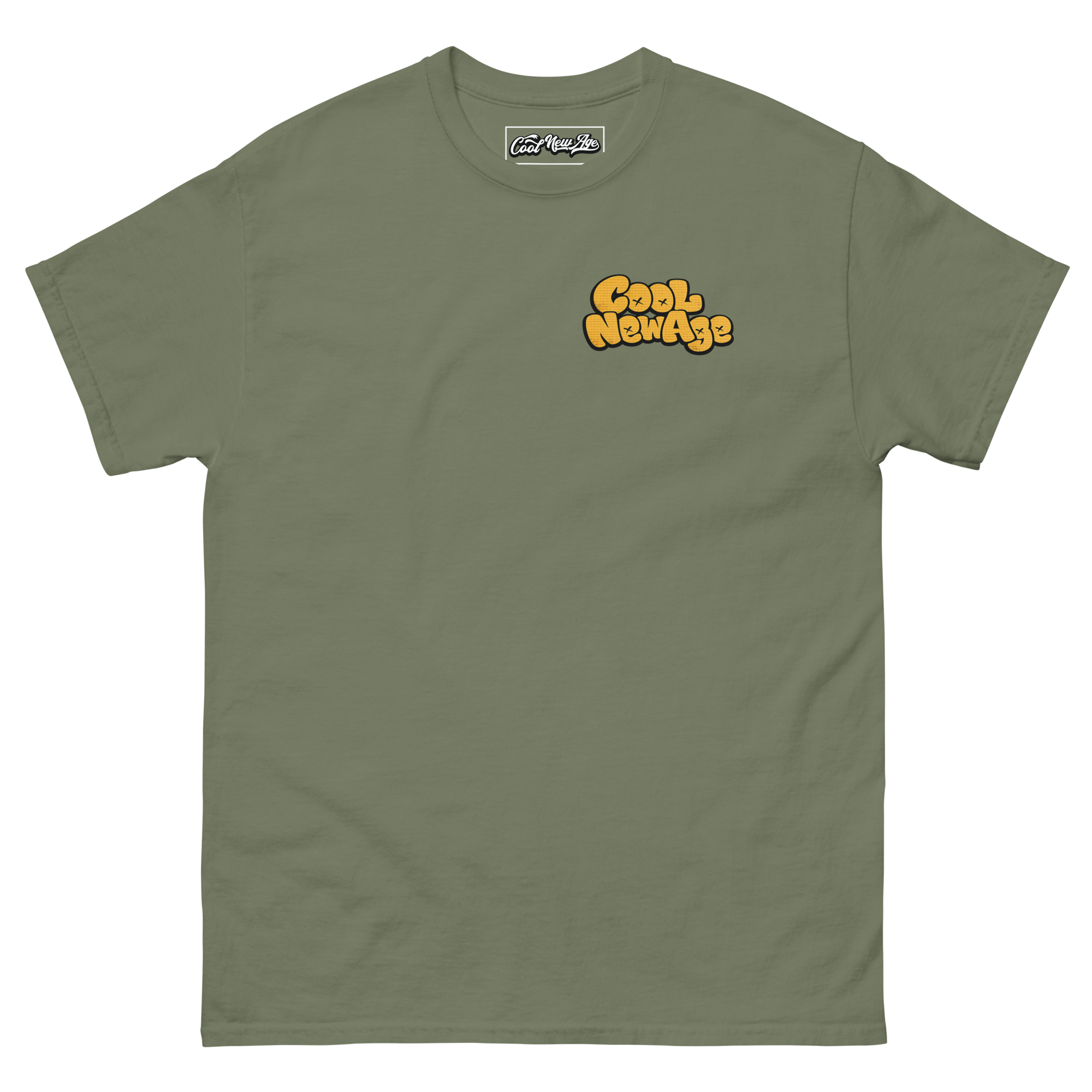 unisex-classic-tee-military-green-front-69b03dcb72826.png