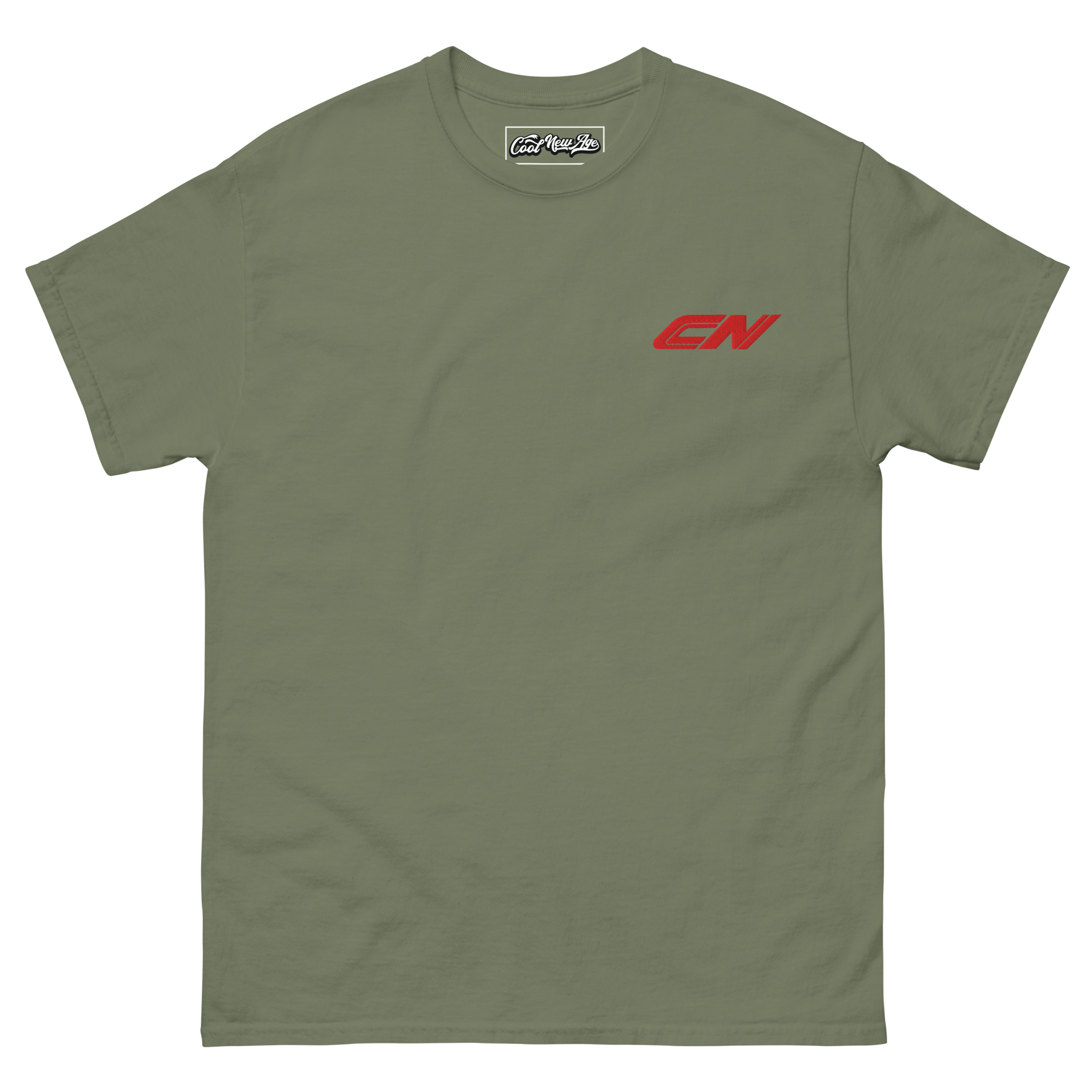 unisex-classic-tee-military-green-front-69d13672c6174.png