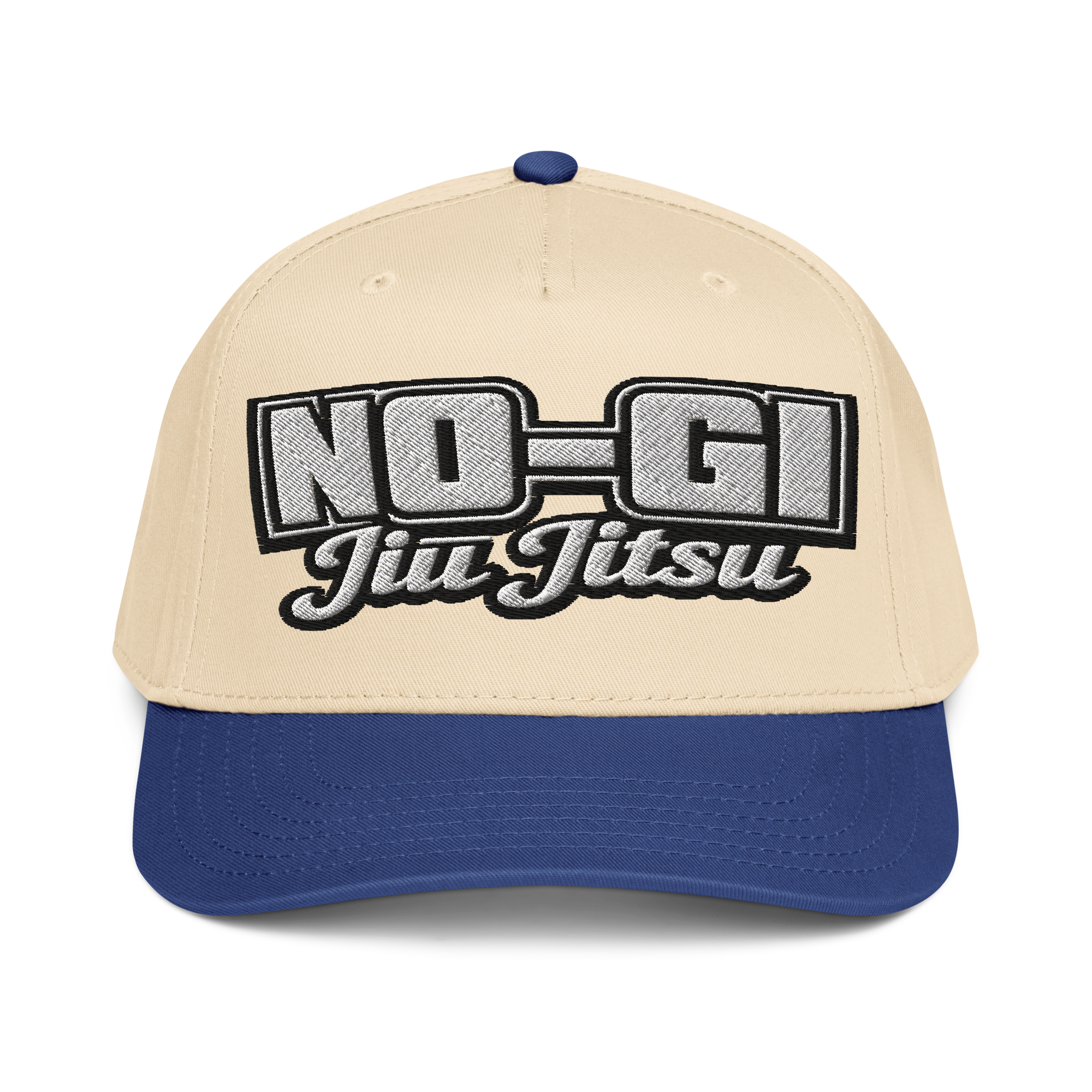 5-panel-mid-profile-baseball-cap-royal-natural-front-69e63c4fbaba5.png