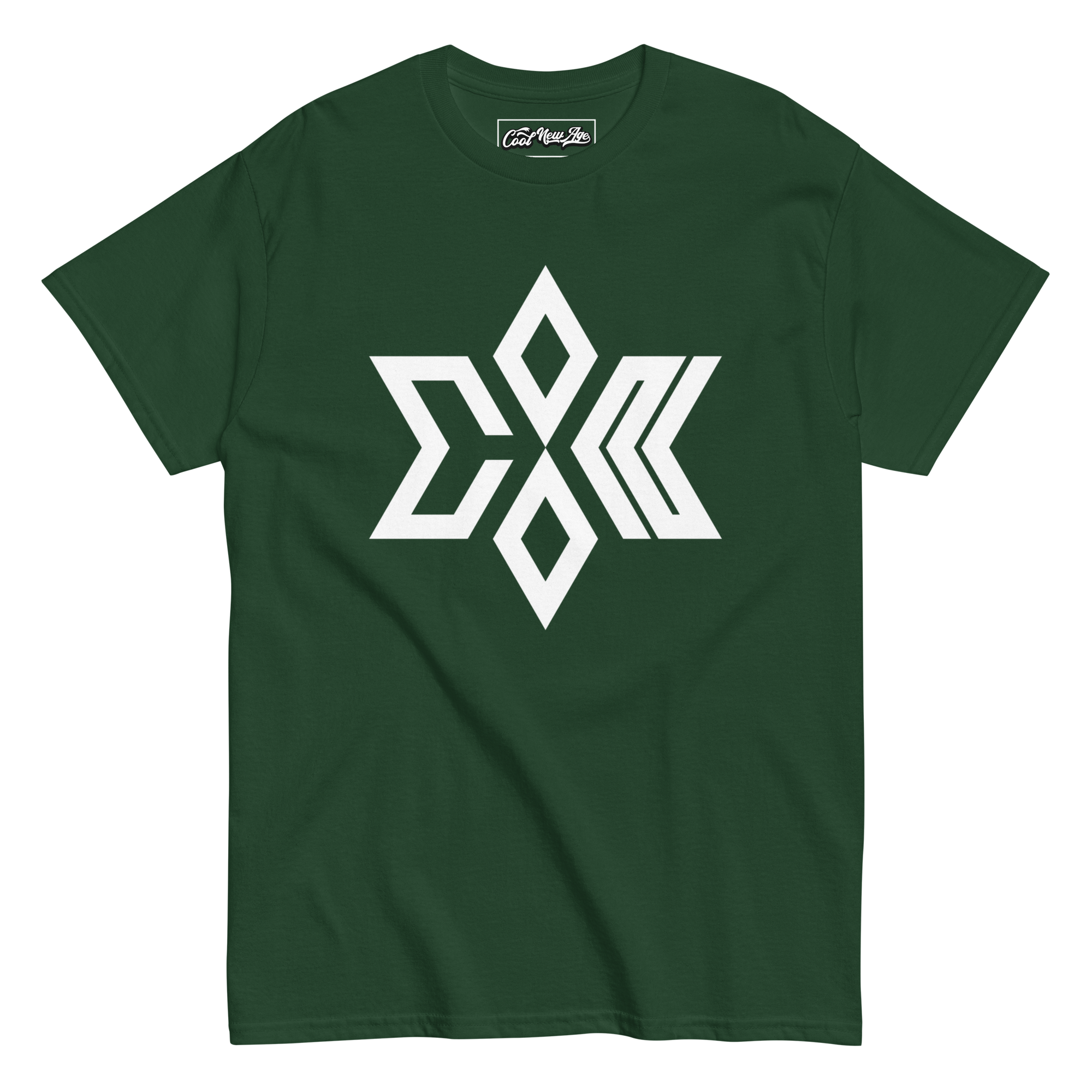 unisex-classic-tee-forest-green-front-6a58fc164b3ee.png