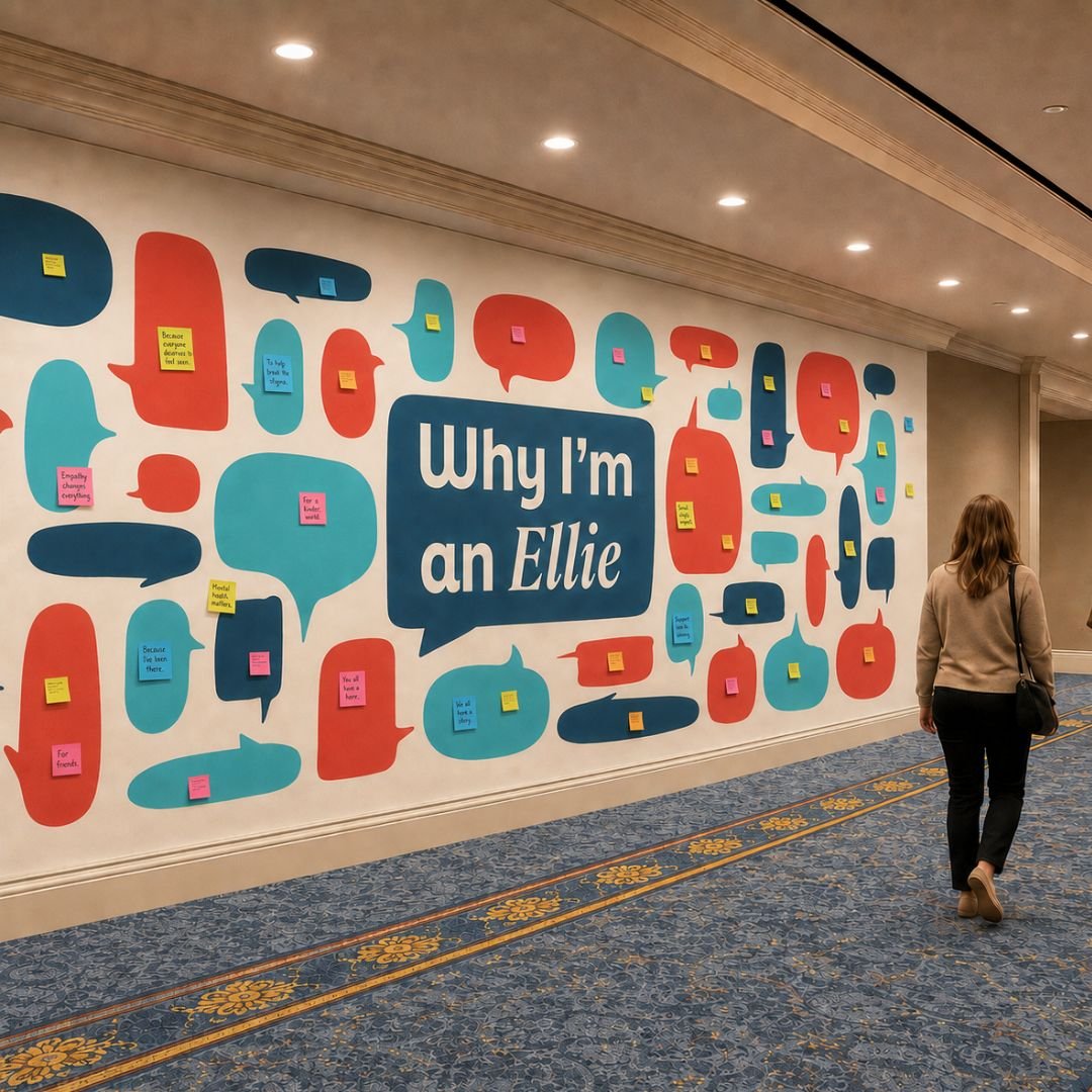 Ellie National Conference Materials / Vinyl Wrap Mural, Swag, and More