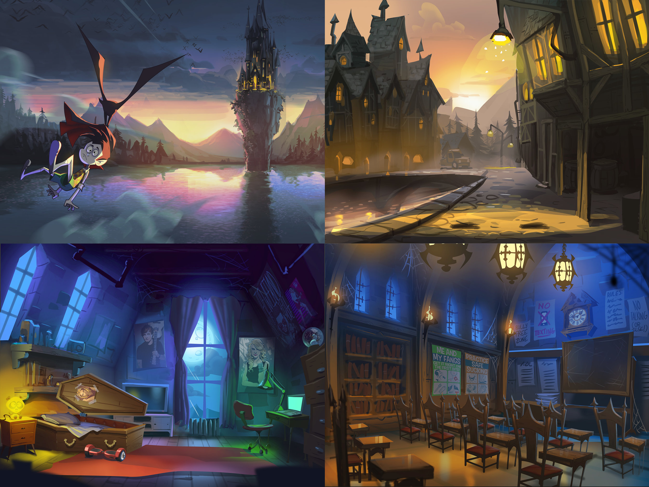 Jimmy Nosferatu Environments