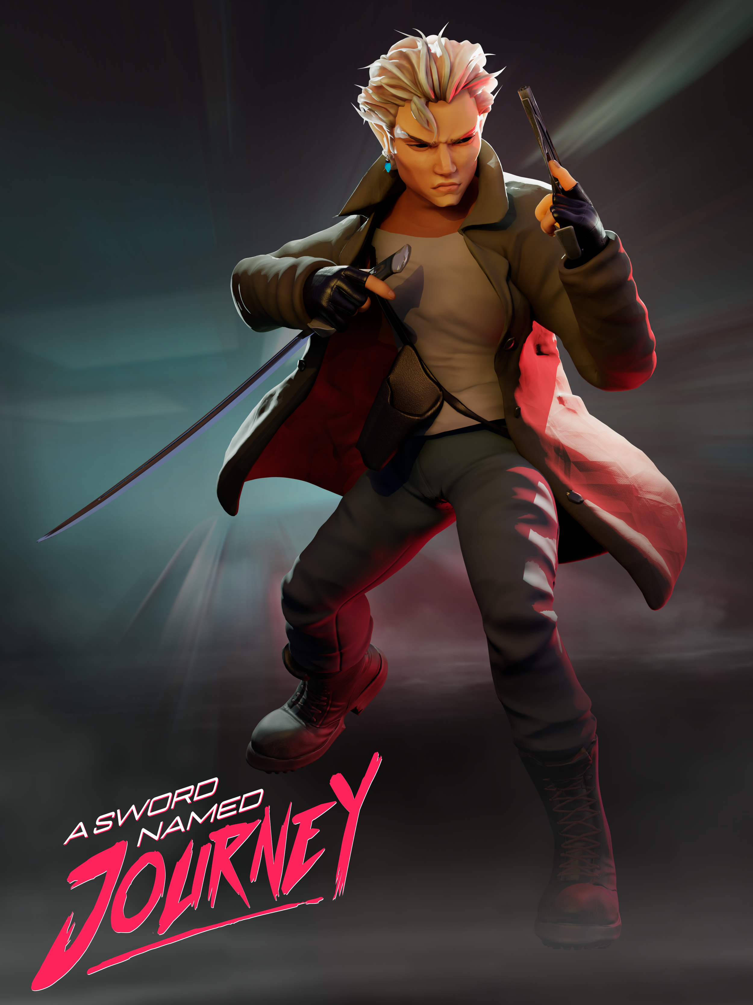 A Sword Named Journey Character Model - "V"