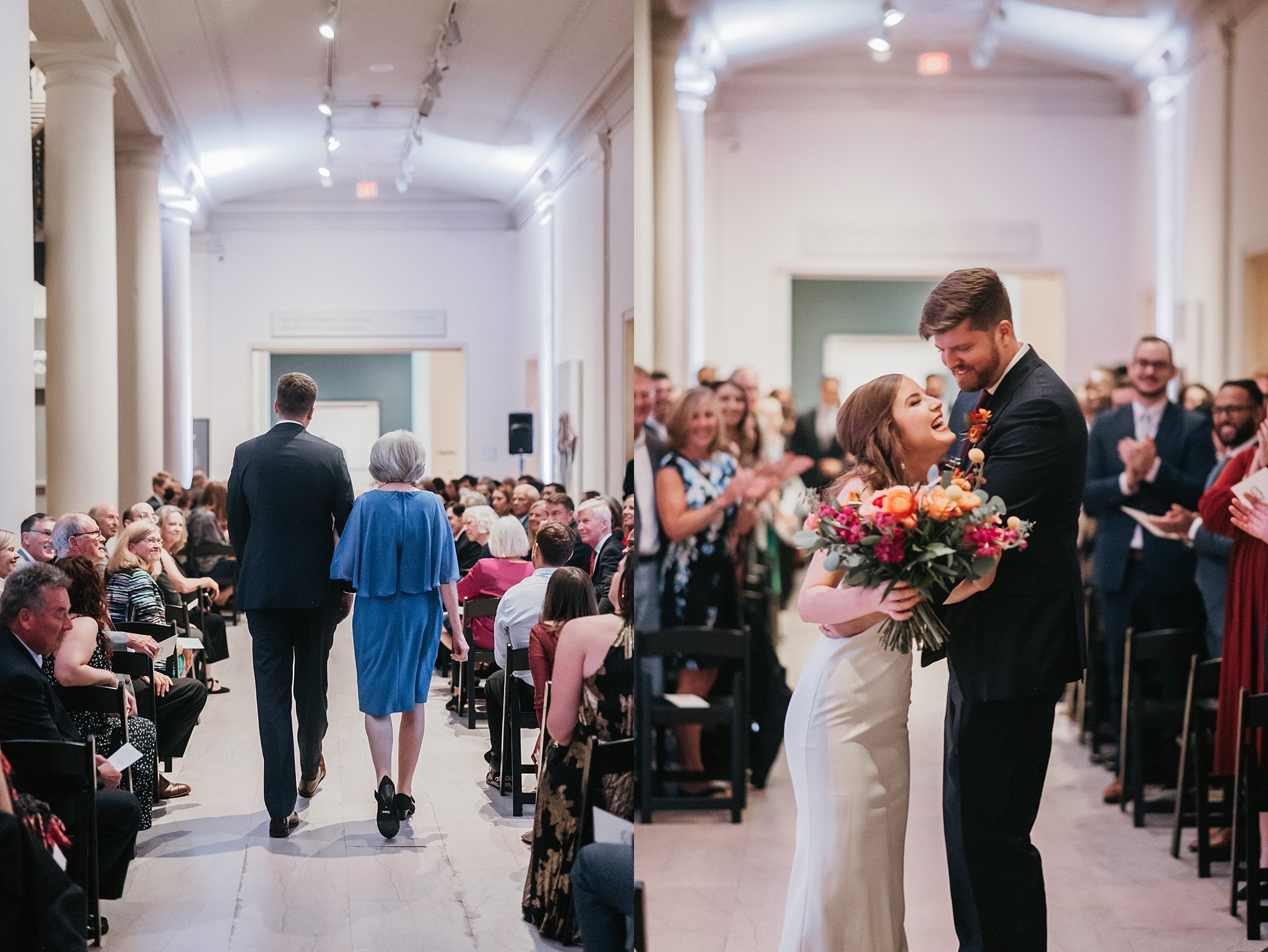 Minneapolis Institute of Art wedding ceremony