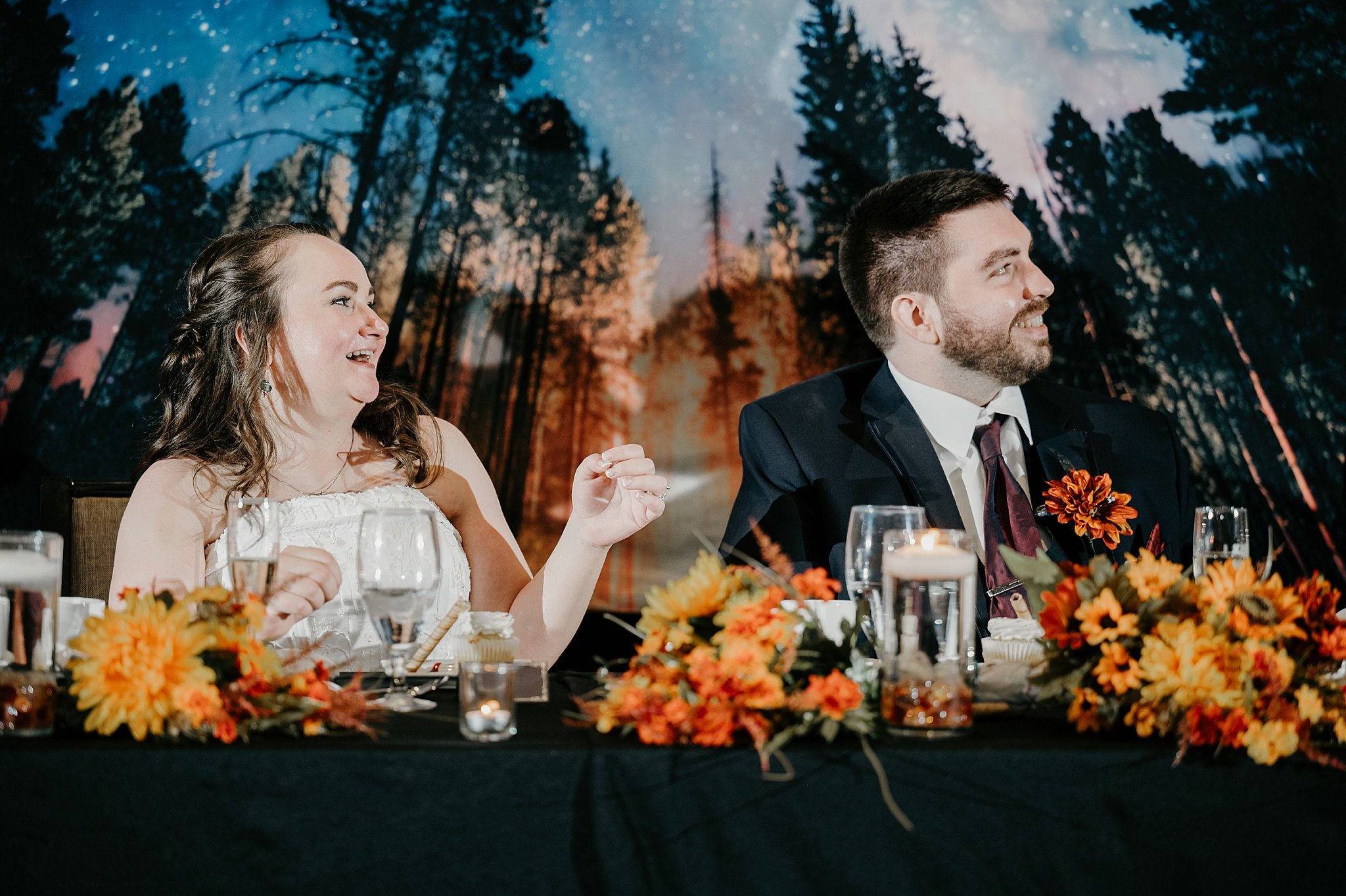 Minnesota wedding photographer captures speech reaction