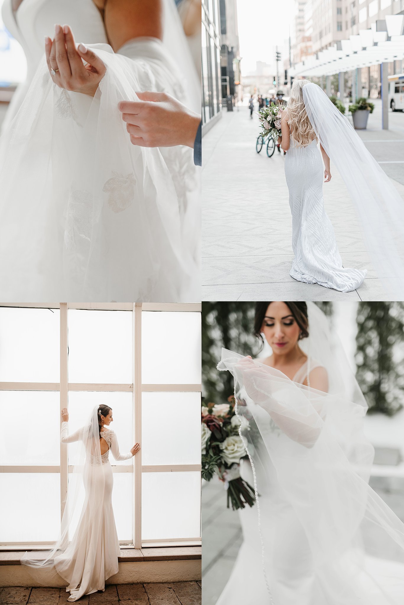 wedding day veil