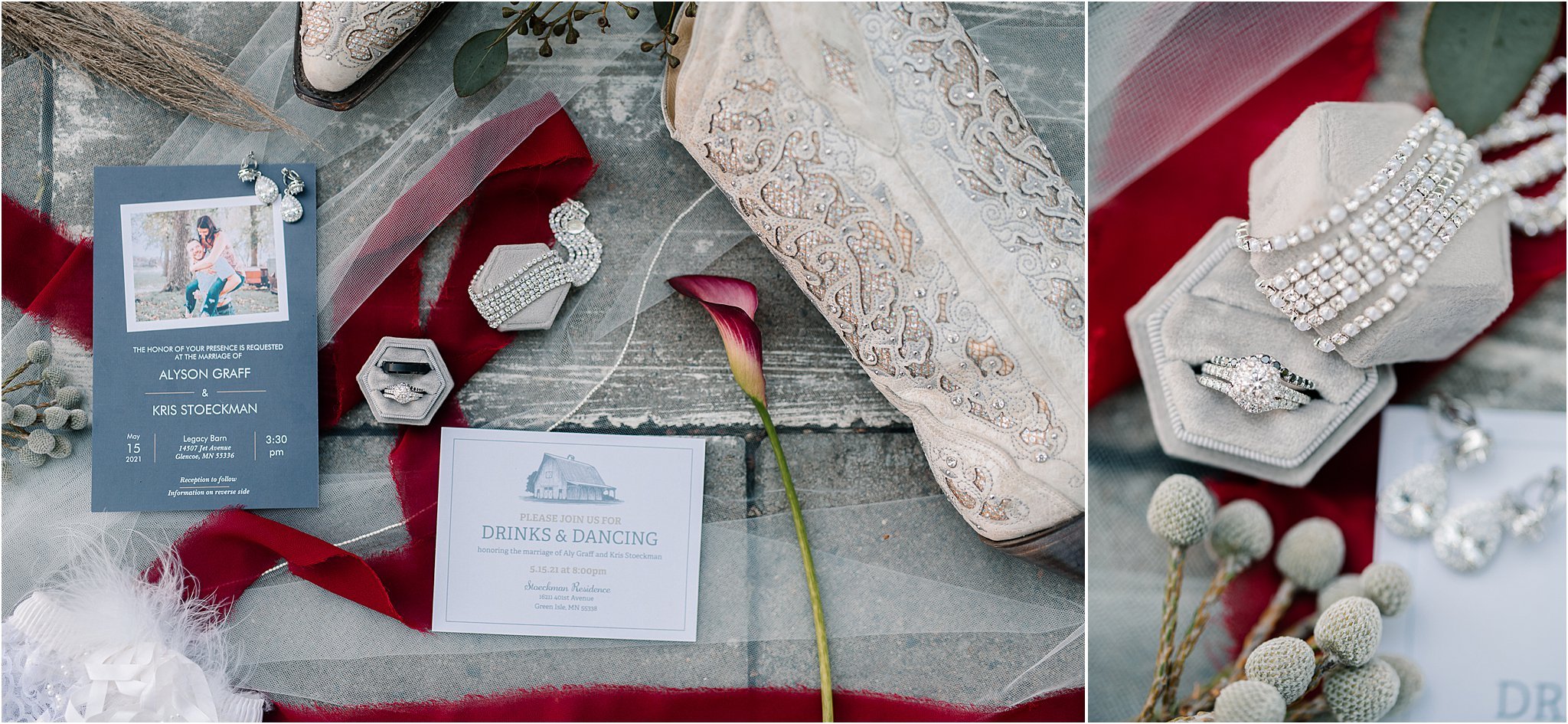 Wedding day details