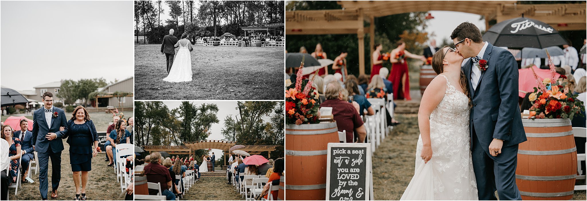 Winery wedding in Minnesota