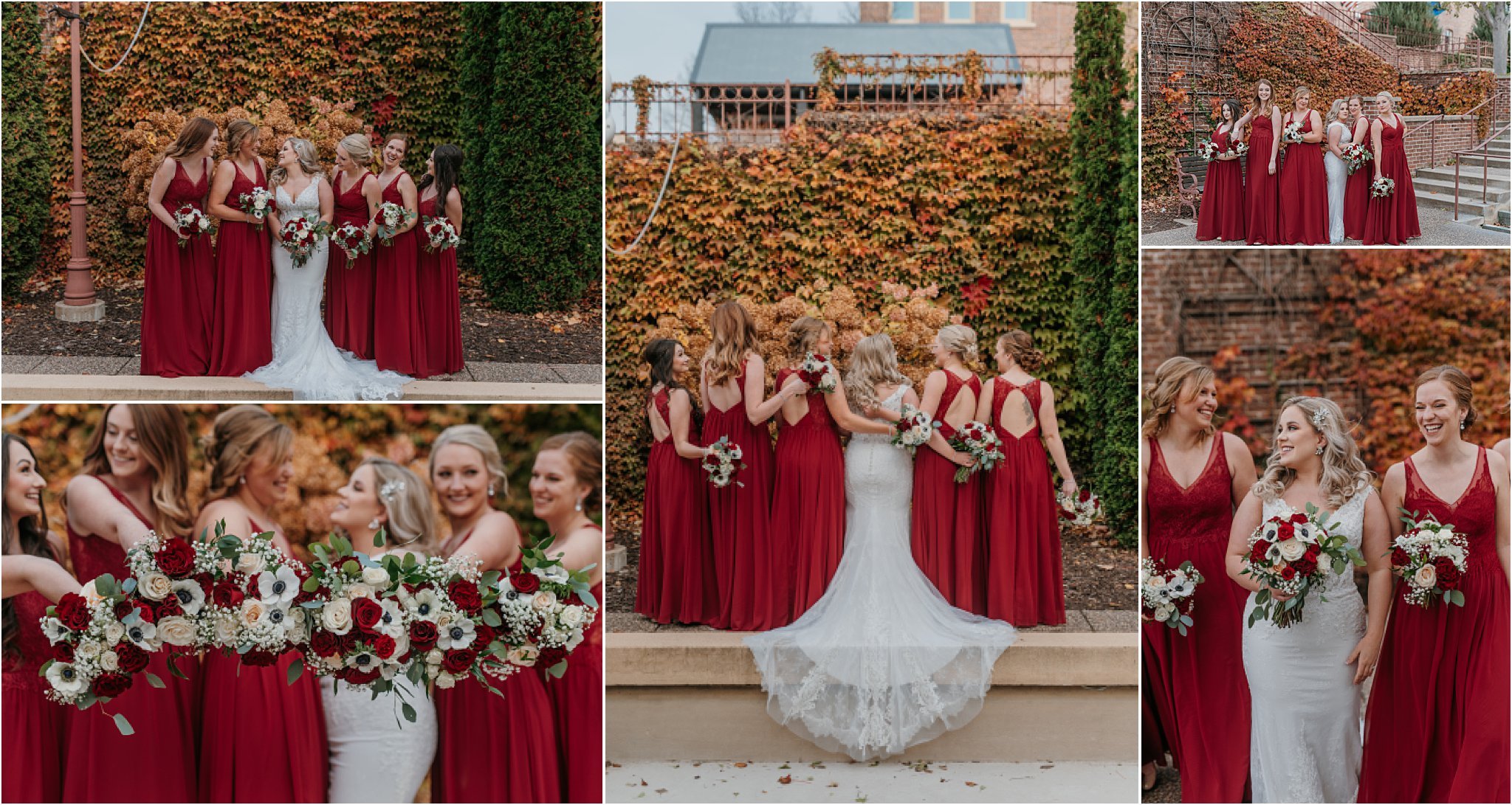Red Wing wedding in the fall