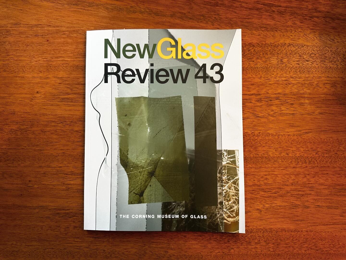 So honored to be a part of the @corningmuseum of Glass&rsquo; New Glass Review 43. Also, thank you @davin.ebanks for your strong write up next to my work and for understanding the piece and ideas behind it. 
.
I couldn&rsquo;t have done it without th