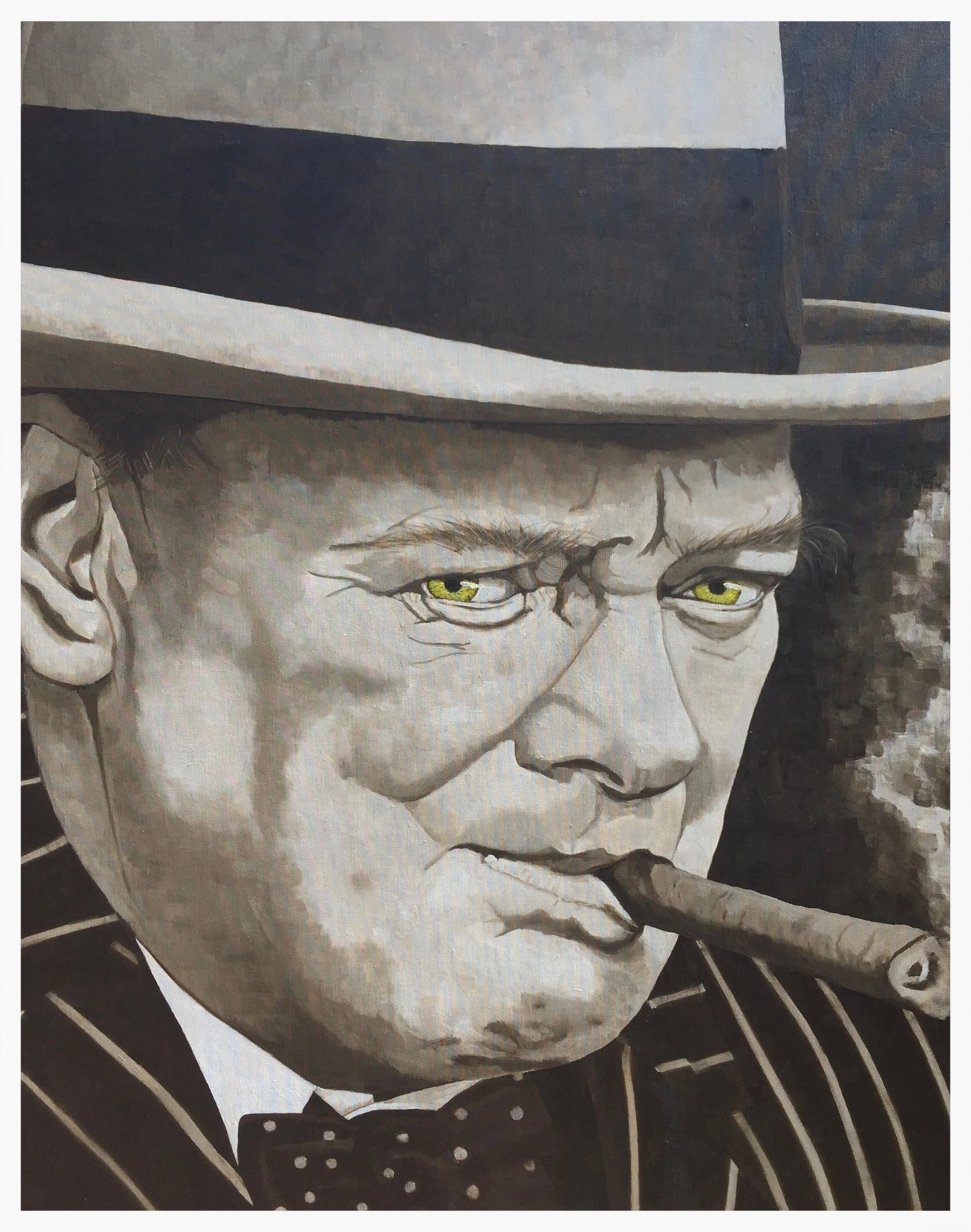 Visionaries - Churchill with Cigar