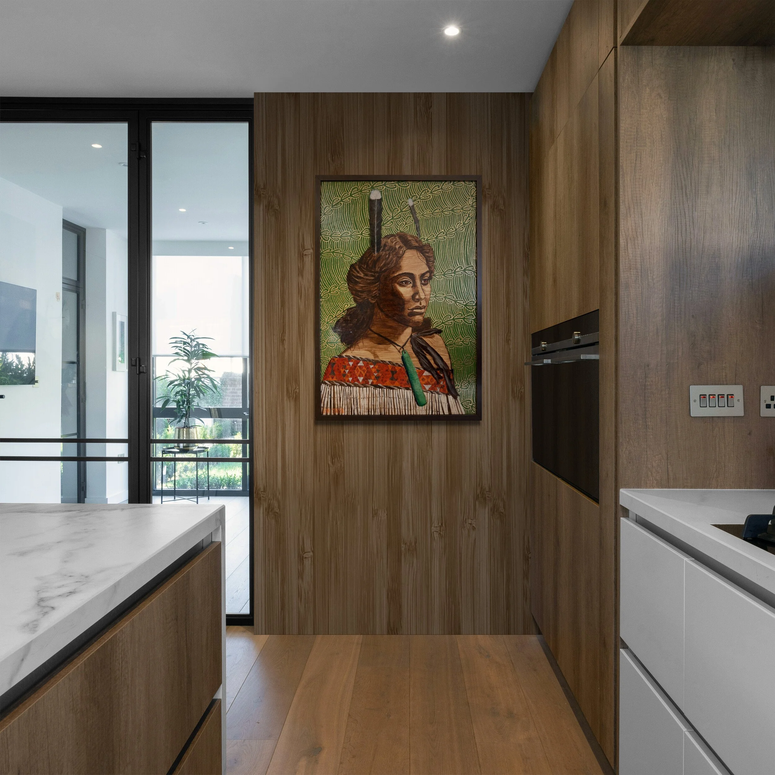  If you email me a photo of your wall I can show you what any of my paintings will look like in your room.  JENNYMEHRTENSARTIST@GMAIL.COM  