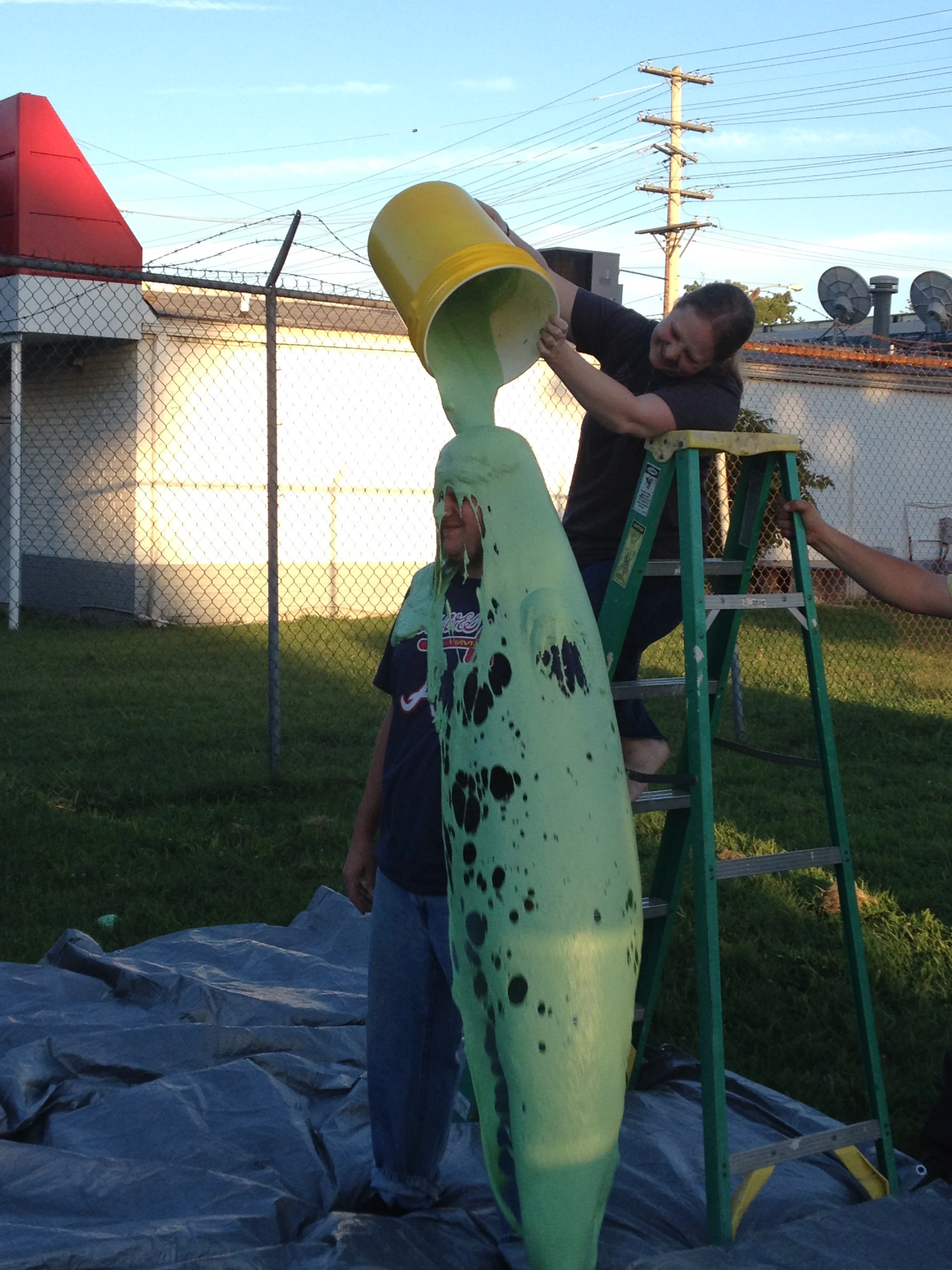 Green is Mr. Caleb's color!