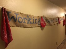 Our theme this year was "Working Toward the Harvest".