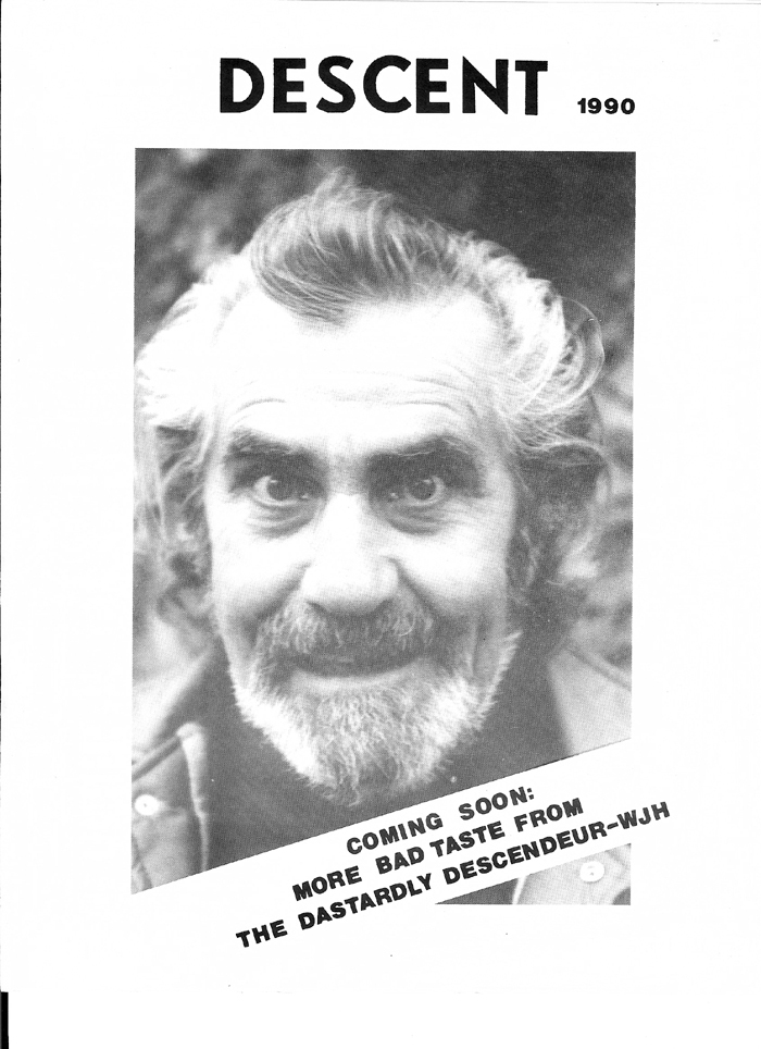 Descent1990The third and final issue of Descent Magazine. Descent Magazine was a satirical publication put out by Warren Harding. .jpg