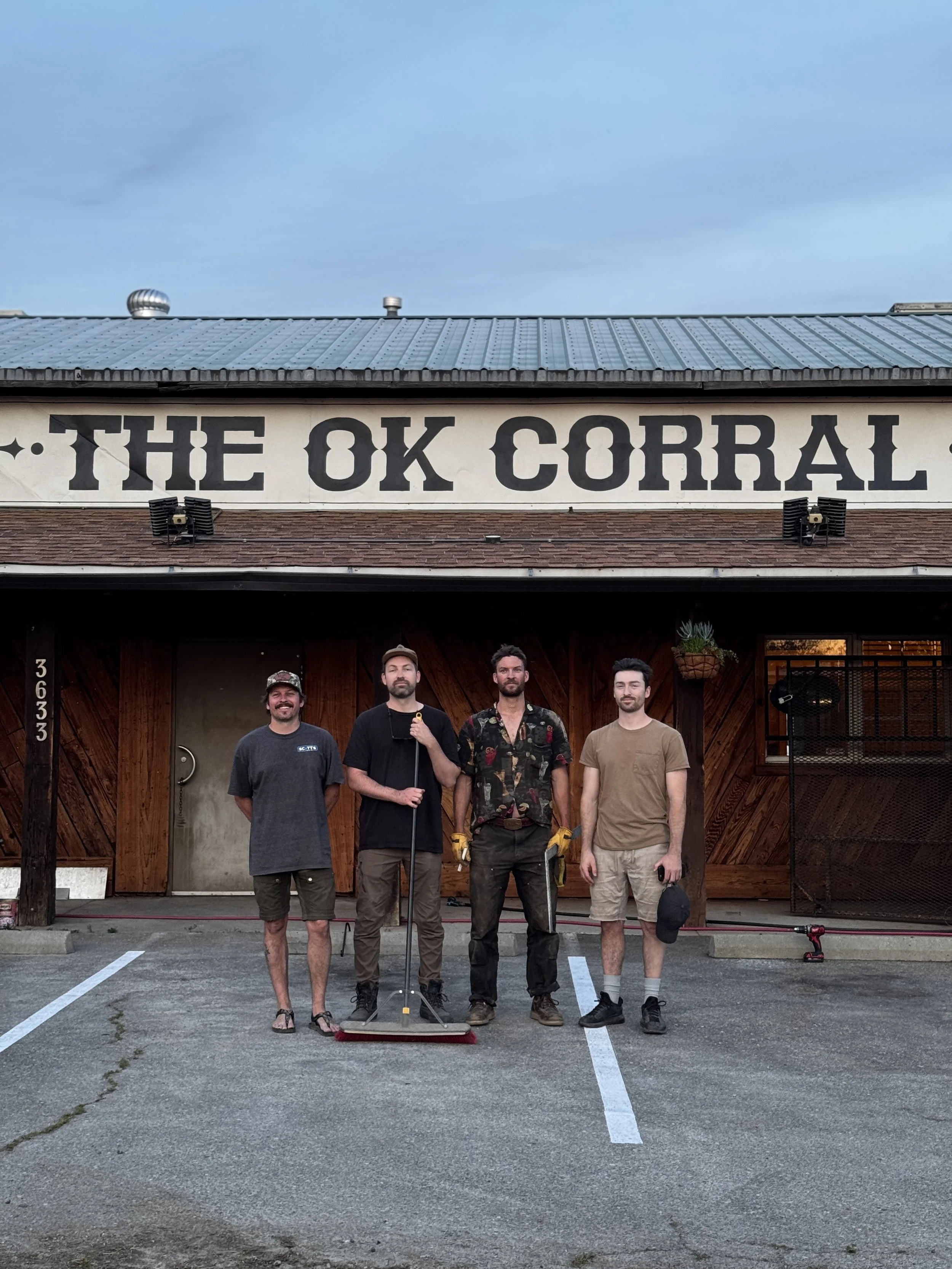 Left to right: Justin, Hayden, Dillon, Brady.