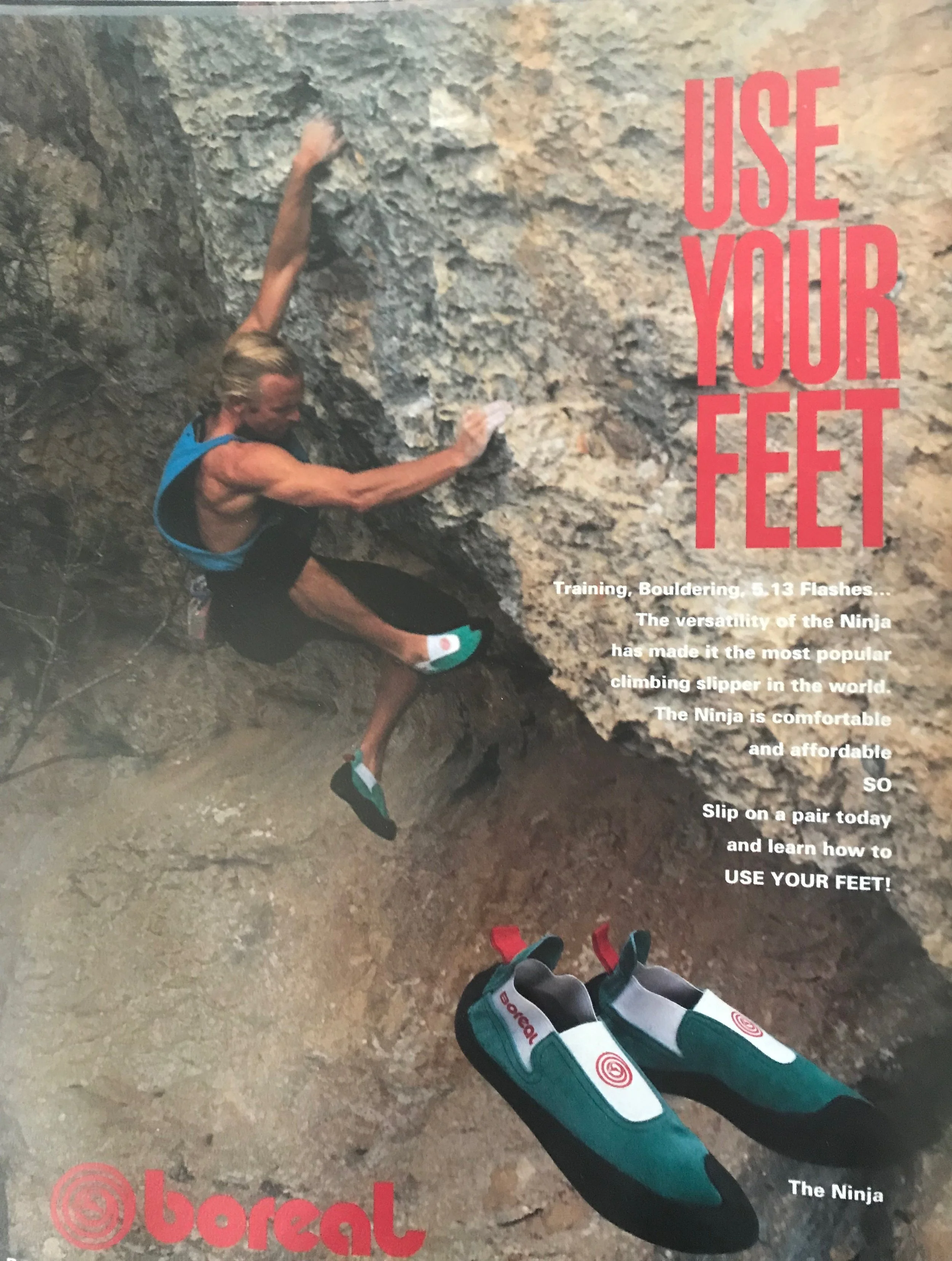 Boreal ad. Ad: West collection