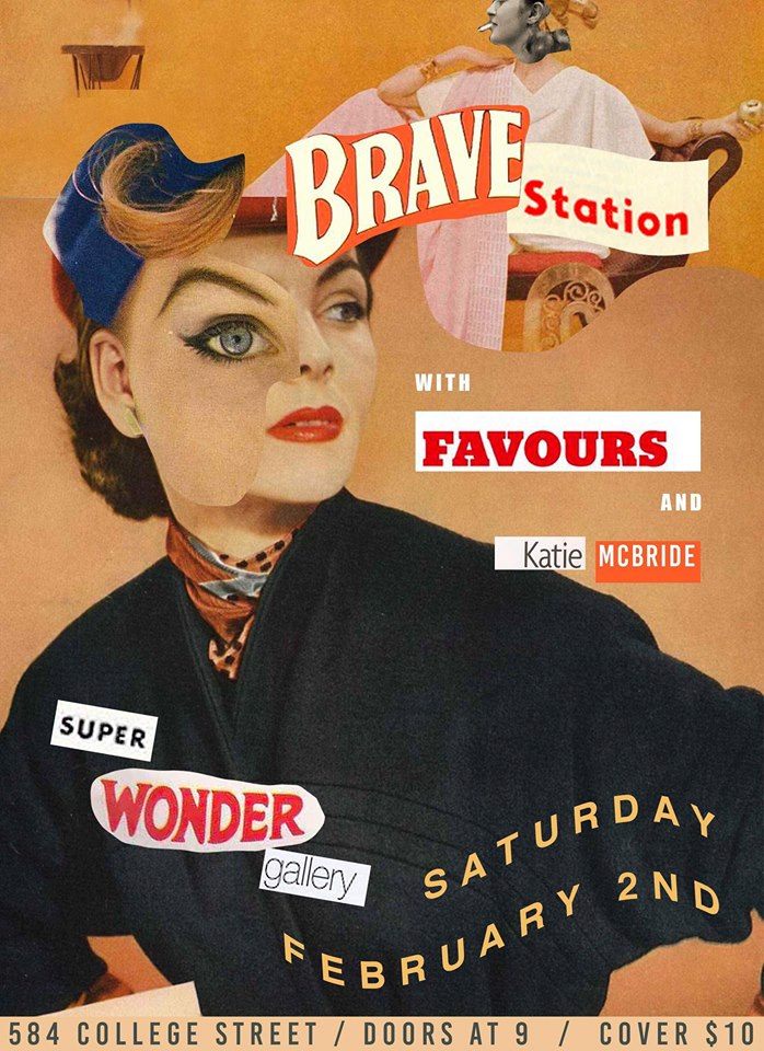 Bravestation, Favours, Katie McBride