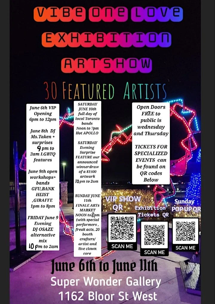 Vibe One Love Exhibition Artshow