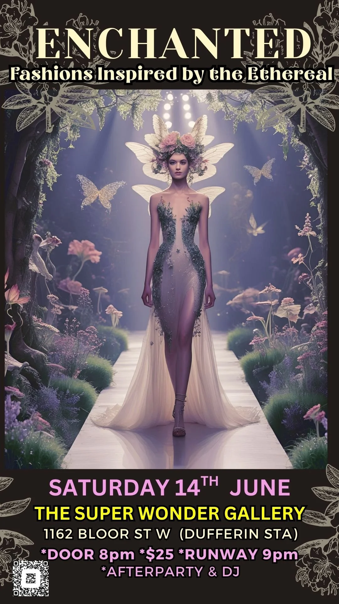Enchanted: A Fashion Show Inspired by Fairy Tales, Bedtime Stories, and all that is Whimsical.