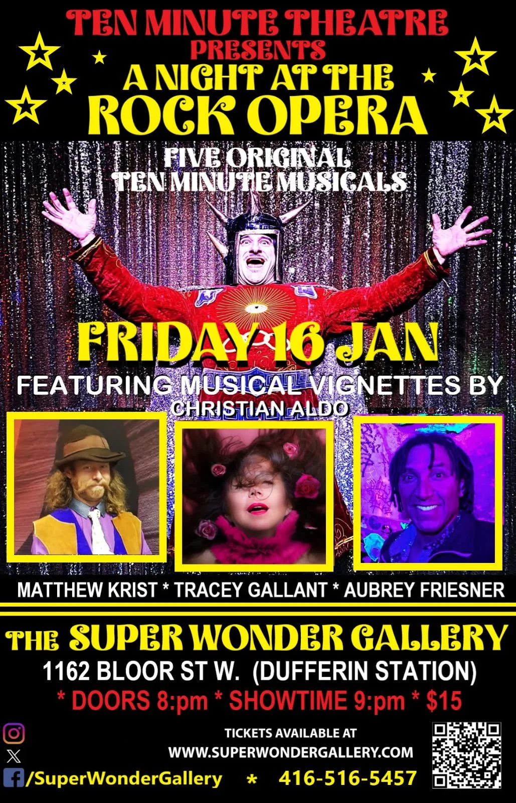 A Night at the Rock Opera - Ten Minute Theatre