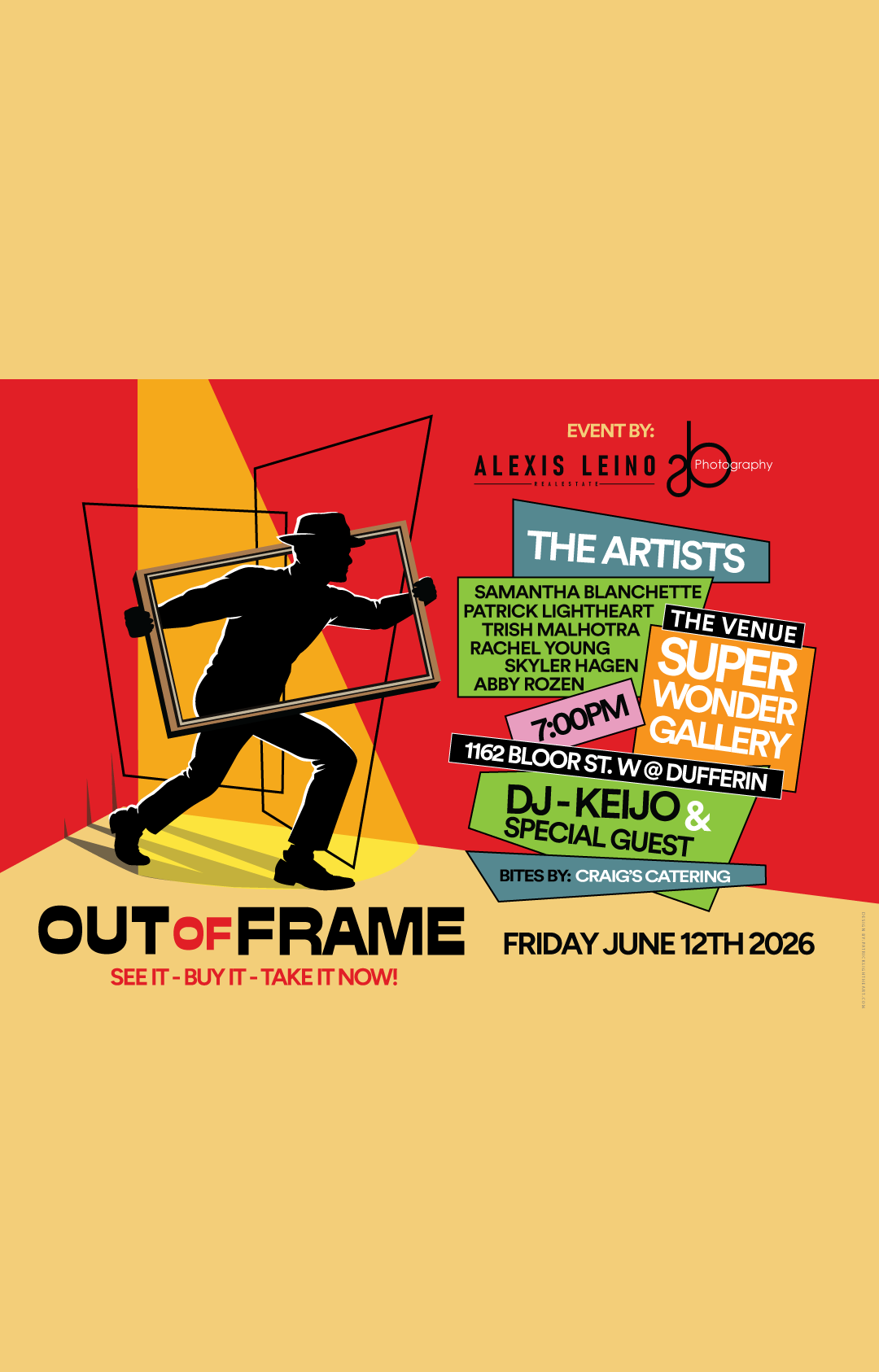 Out Of Frame Art Event.
