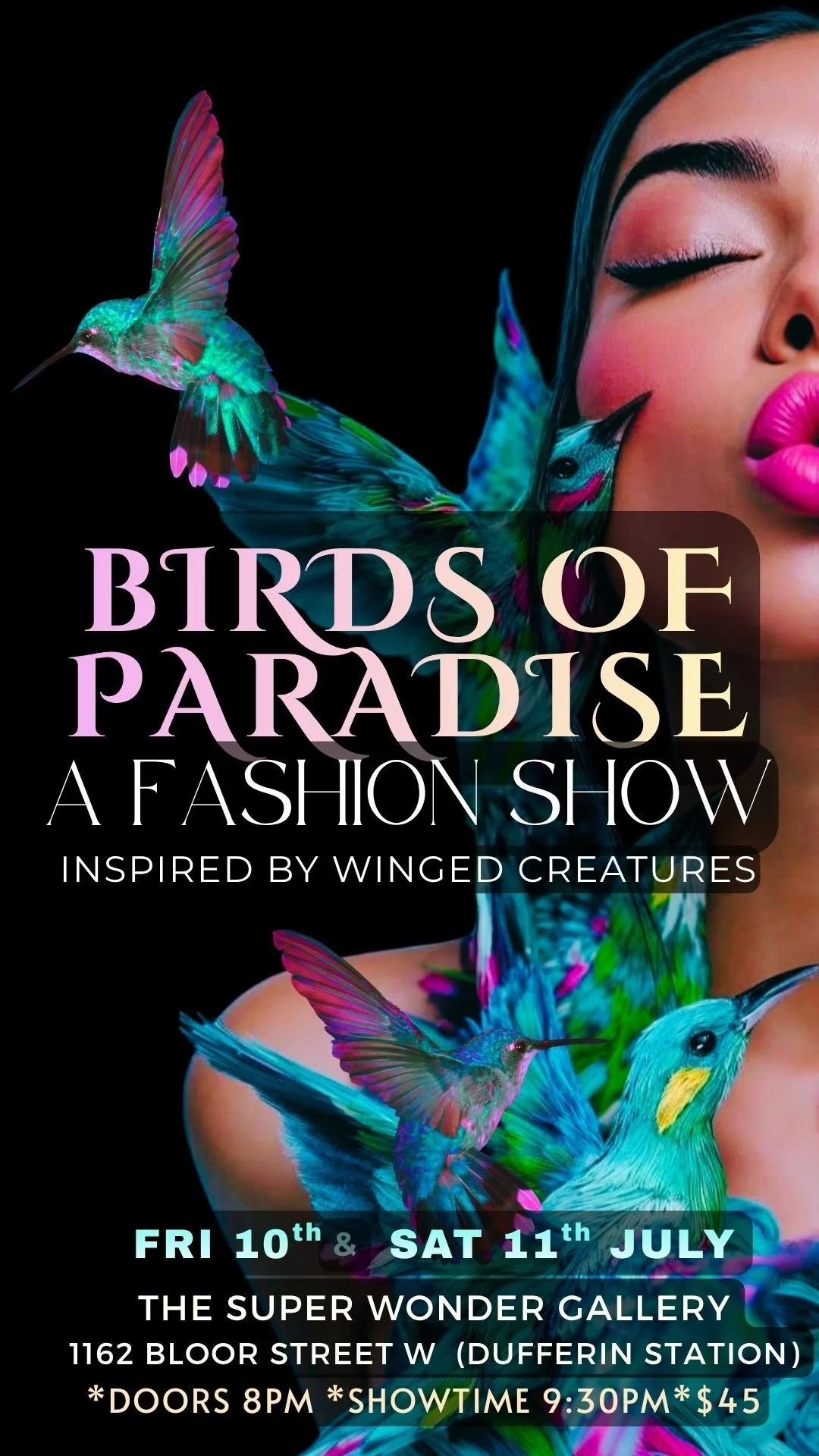 BIRDS OF PARADISE FASHION SHOW