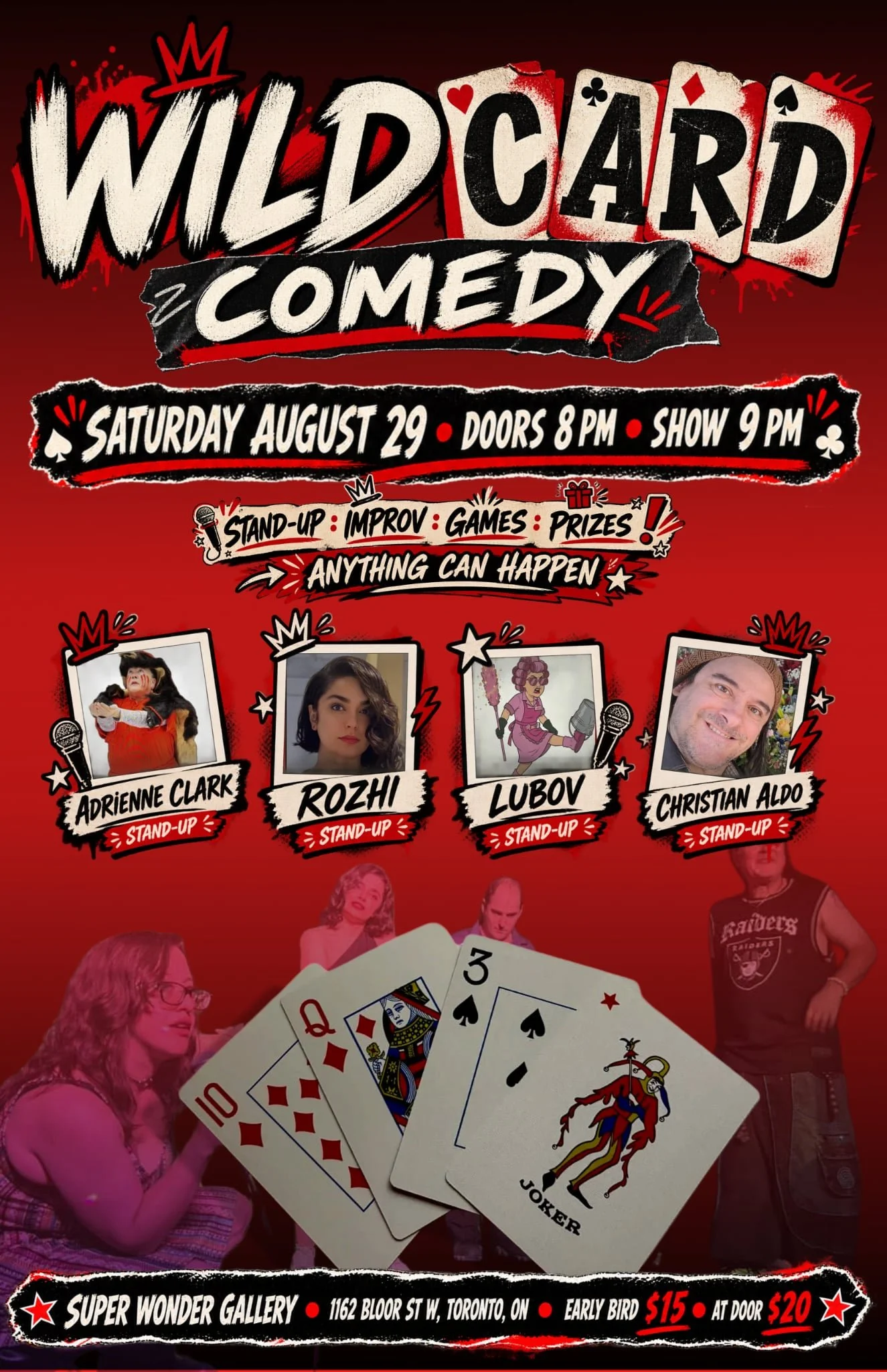 COMEDY NIGHT.