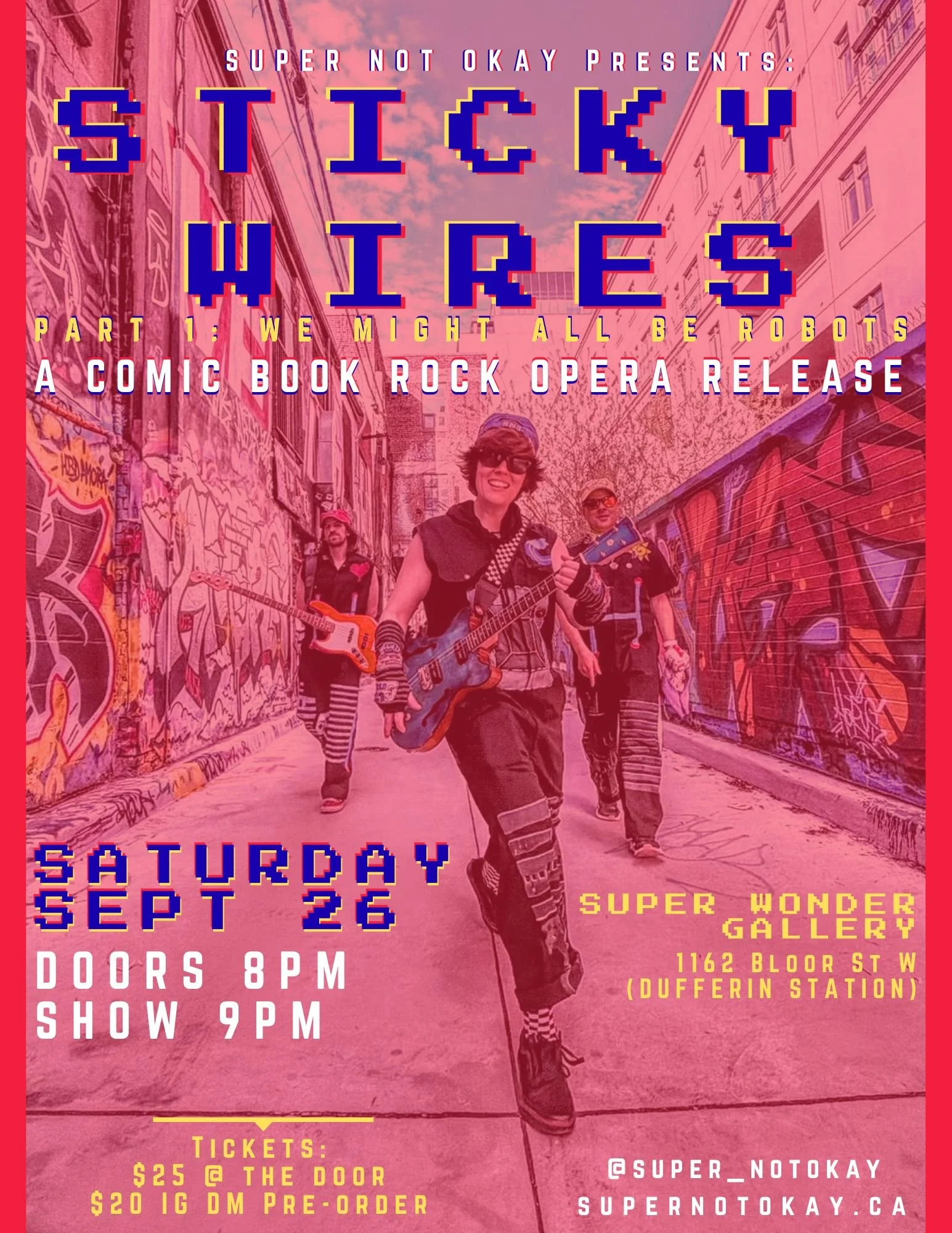 TICKY WIRES BAND
