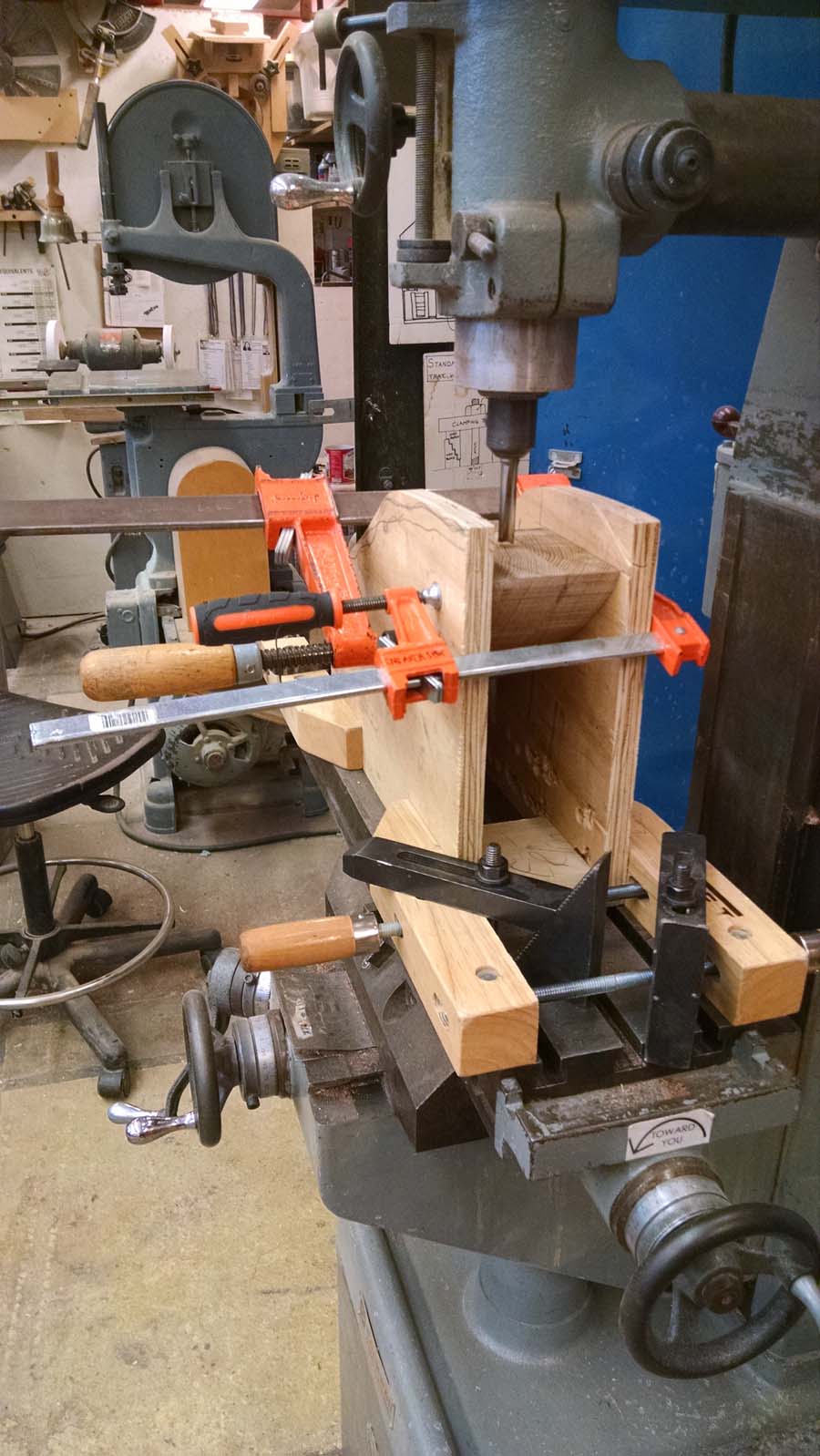 MILLING THE CURVED BRIDLE JOINT