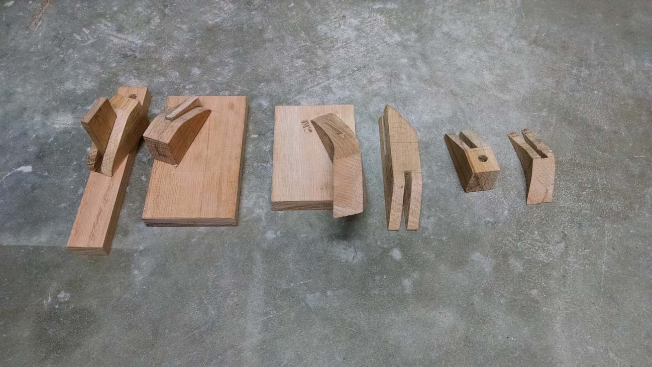TEST PIECES FOR THE SHOULDER JOINT (it took eons)